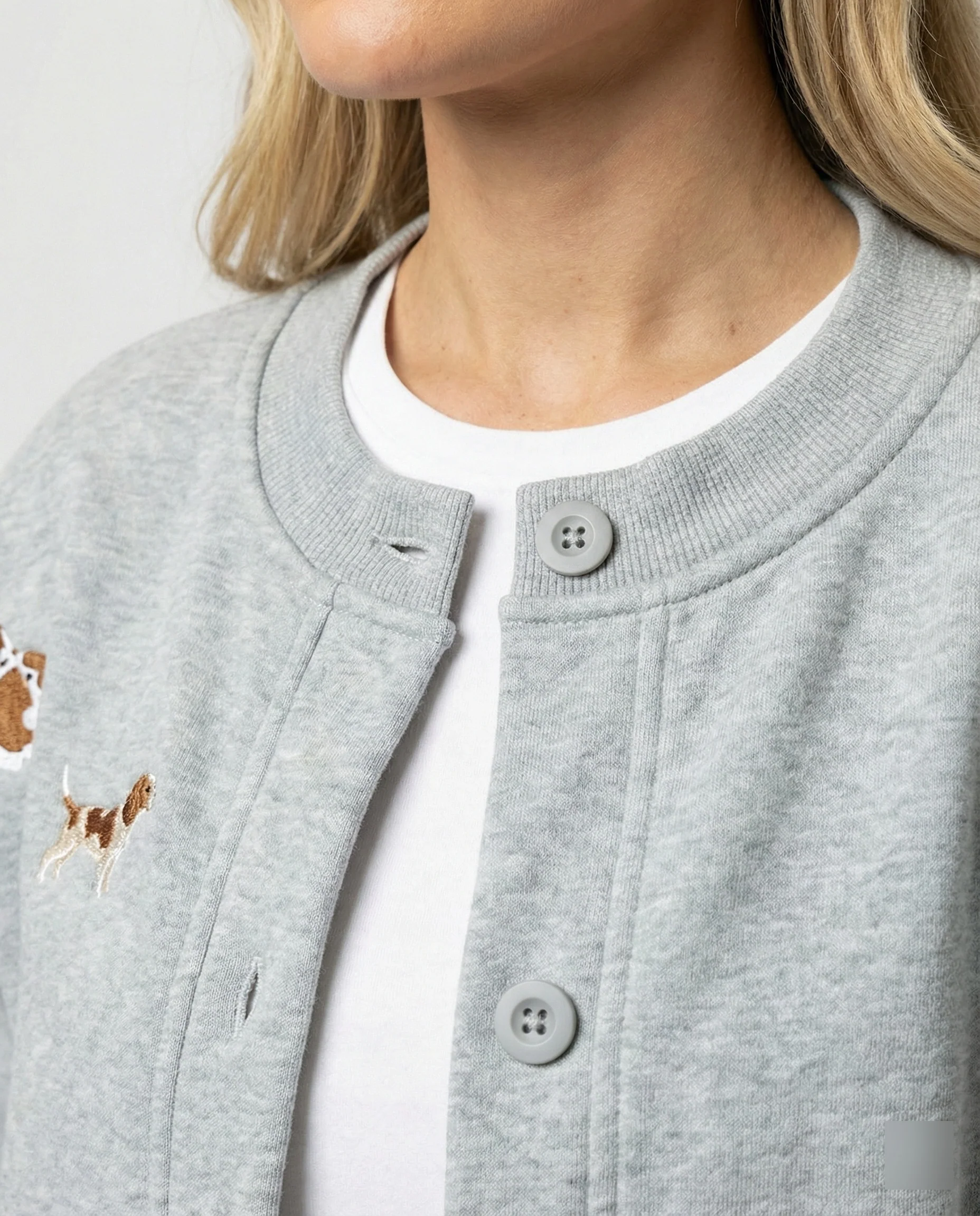Lockere Damen Oversize Baseball Jacke im verspielten Koreanischen Stil - Image 2