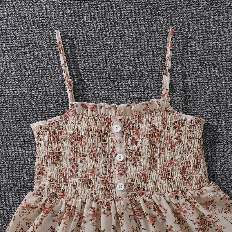 Mädchen Midi-Kleid mit Schickem Rüschensaum und Modischem Oberteil Heidi-Mode - Image 3
