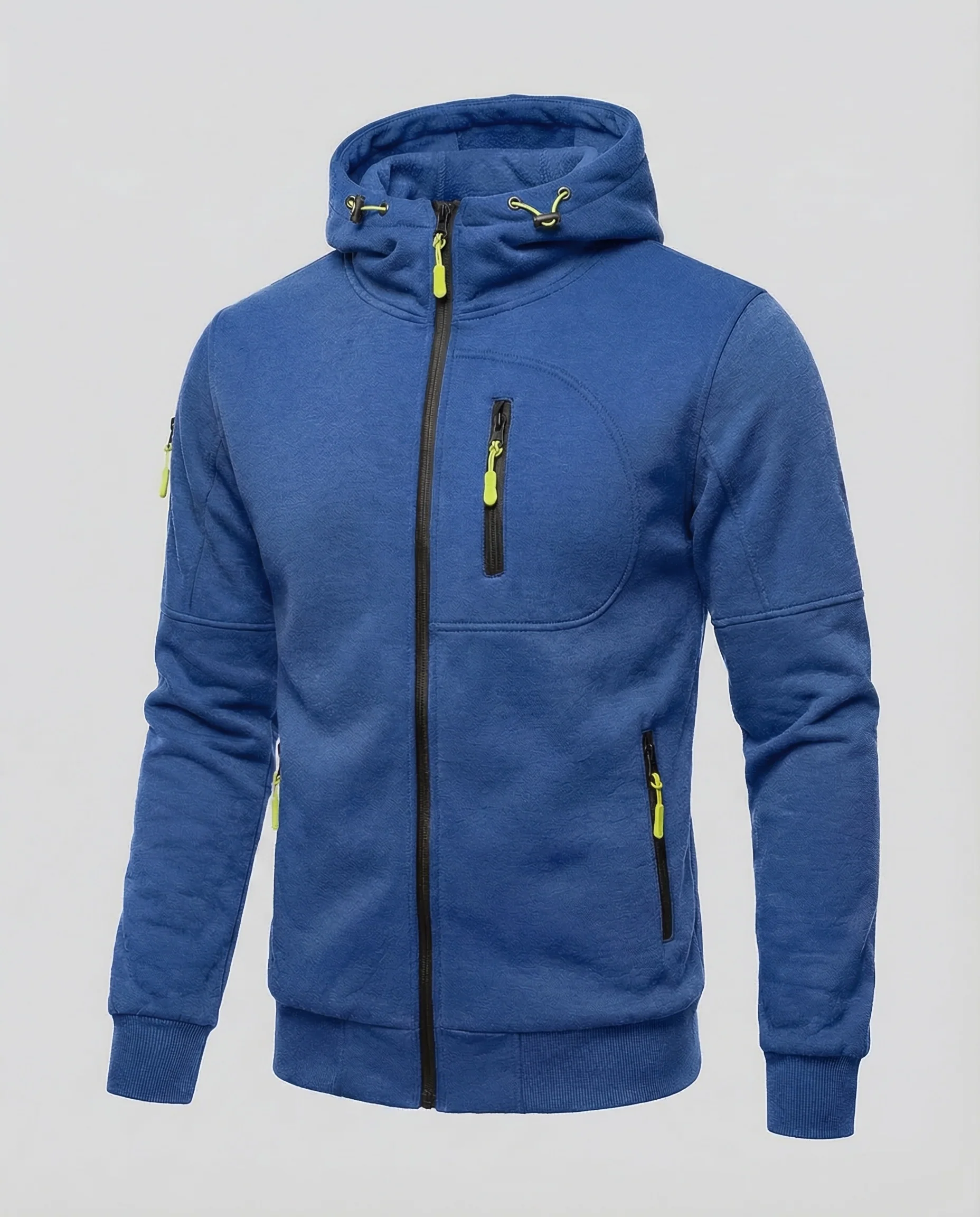 Herren Polyester Hoodie mit Reißverschluss | Heidi-Mode - Image 7