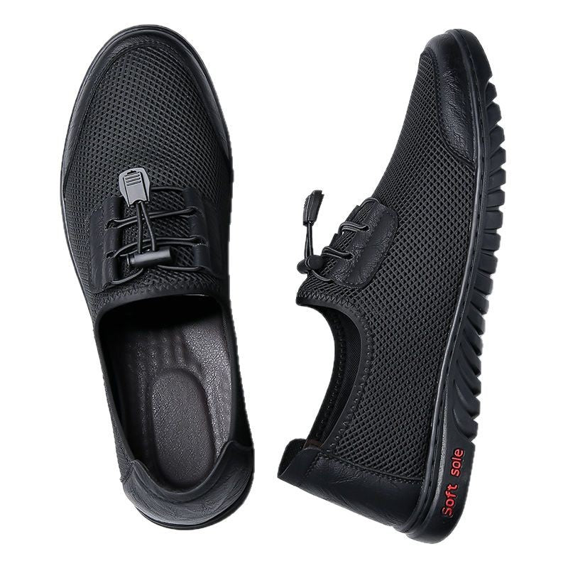 Herren Leichte Atmungsaktive Mesh Slip-On Sneaker mit Ergonomischer Passform Heidi-Mode - Image 3