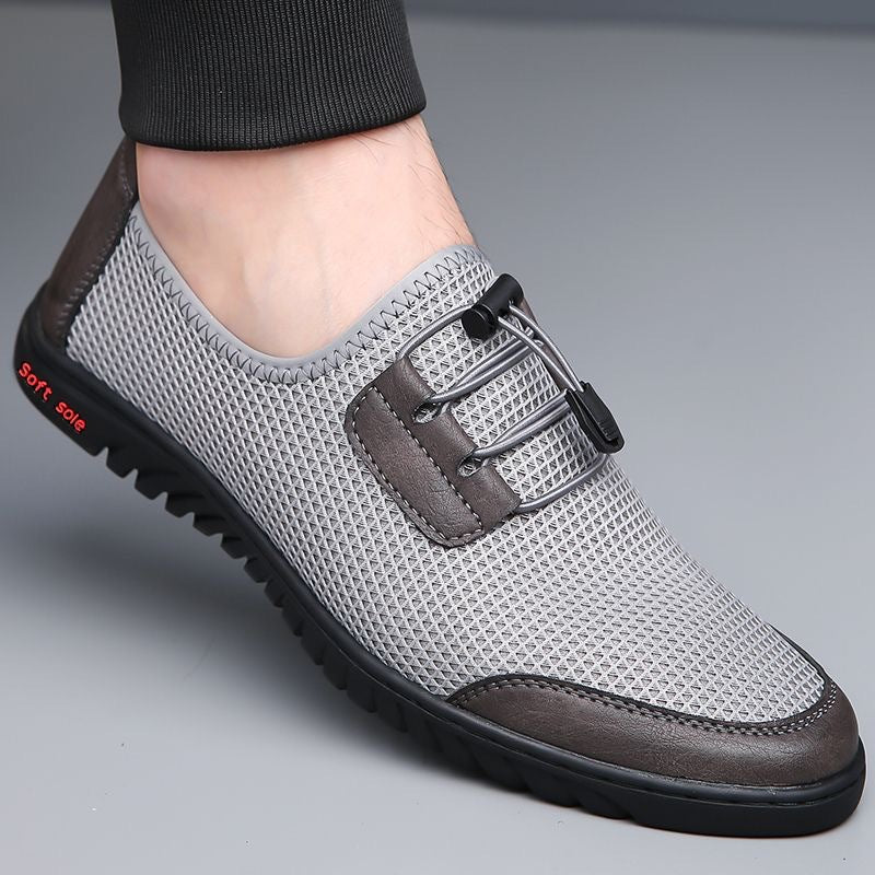 Herren Leichte Atmungsaktive Mesh Slip-On Sneaker mit Ergonomischer Passform Heidi-Mode - Image 5