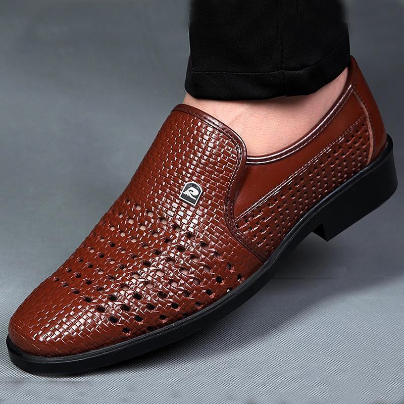 Herren Atmungsaktive Handgewebte Slipper Heidi-Mode - Image 3