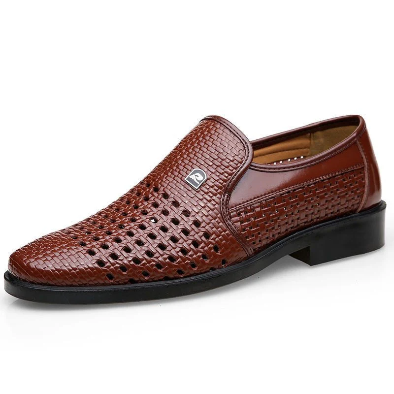 Herren Atmungsaktive Handgewebte Slipper Heidi-Mode - Image 7