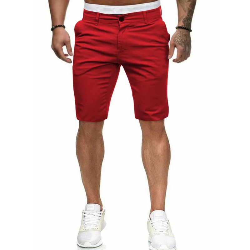 Herren Chino Stil Freizeit Shorts Heidi-Mode - Image 5
