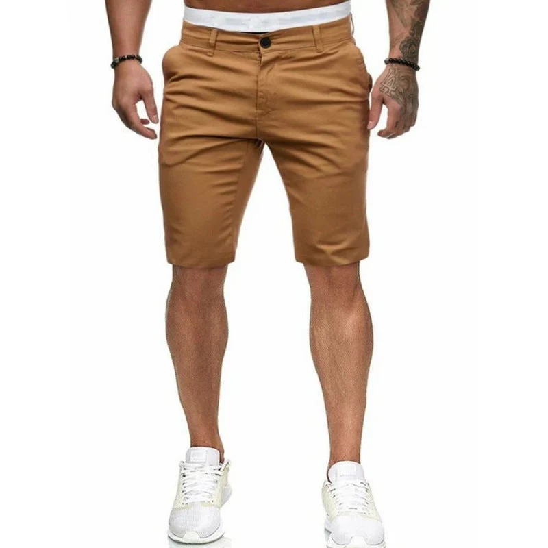 Herren Chino Stil Freizeit Shorts Heidi-Mode - Image 6