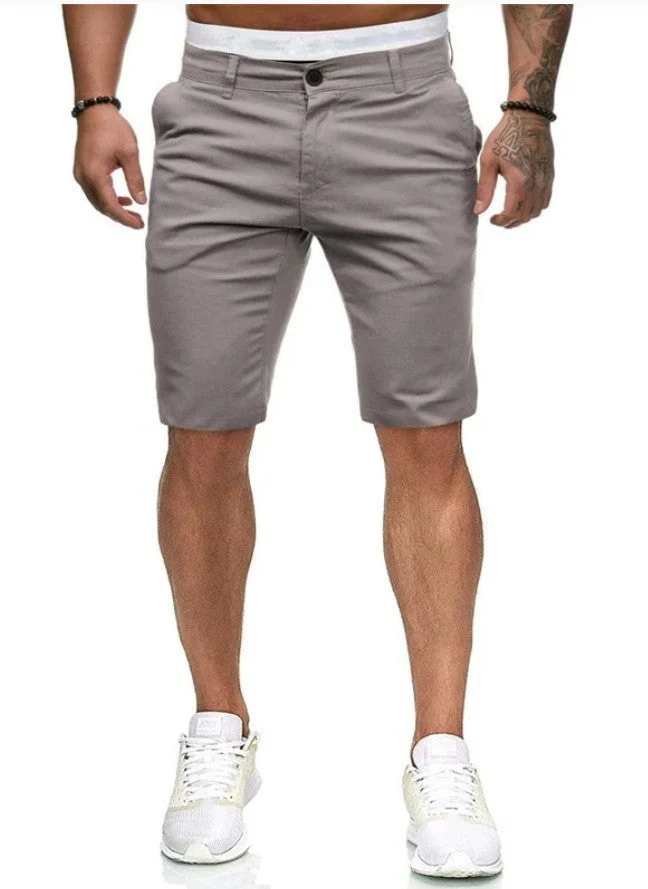 Herren Chino Stil Freizeit Shorts Heidi-Mode - Image 9