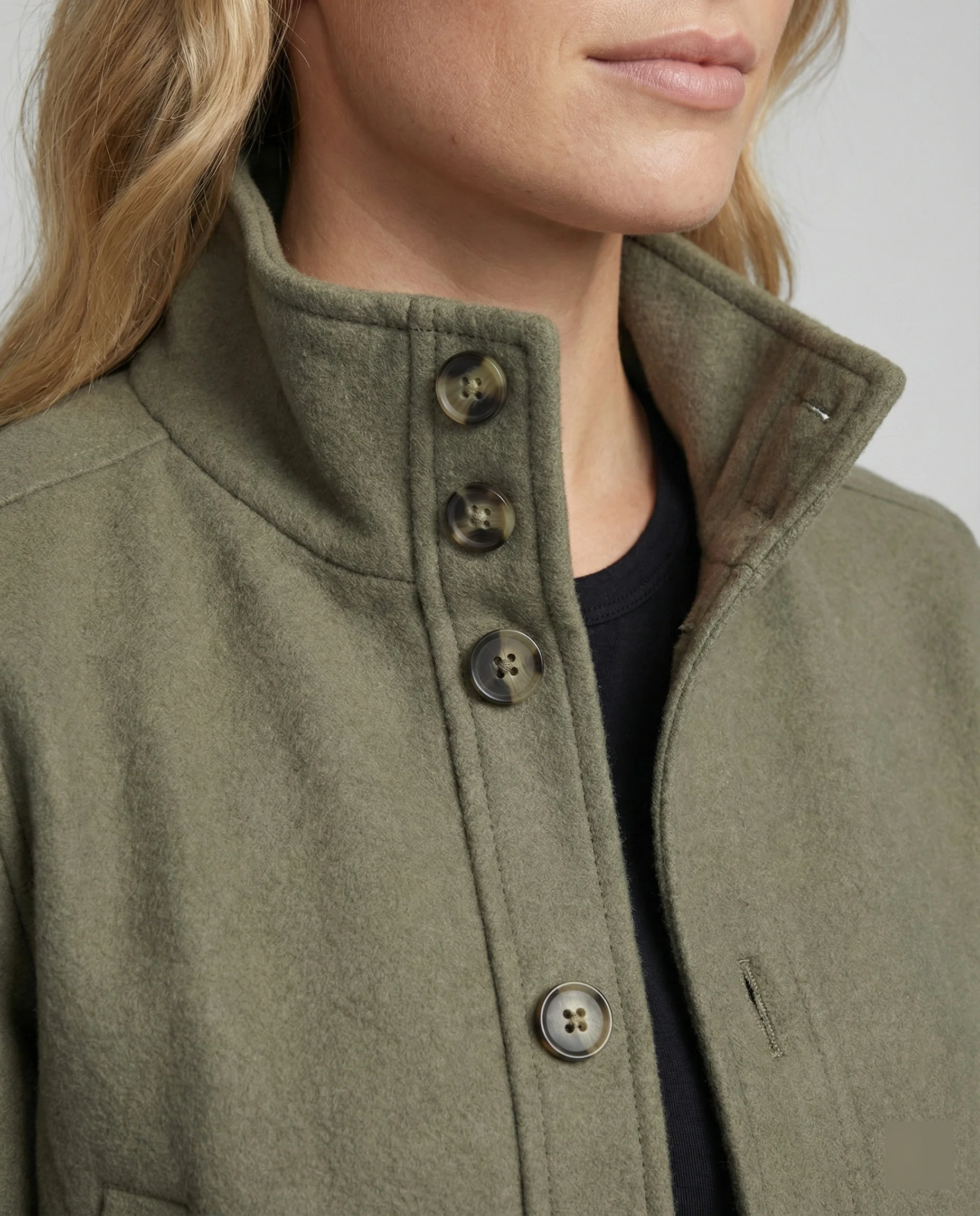 Modische American Style Damen Kurzjacke Slim-Fit Design Herbst Jacke - Image 2