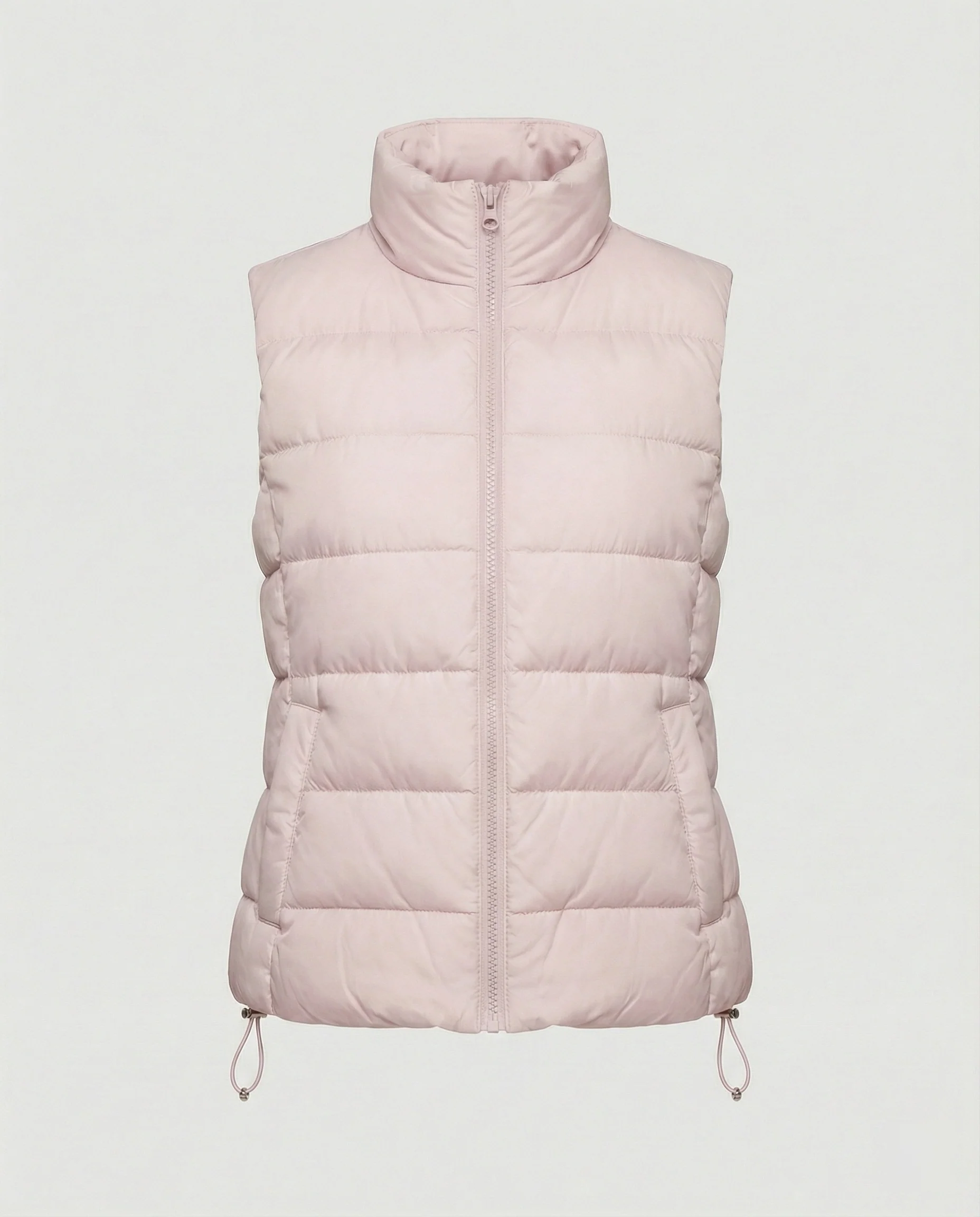Modische Damen Weste Stehkragen Ärmellos Outdoor Jacke Pink - Image 10
