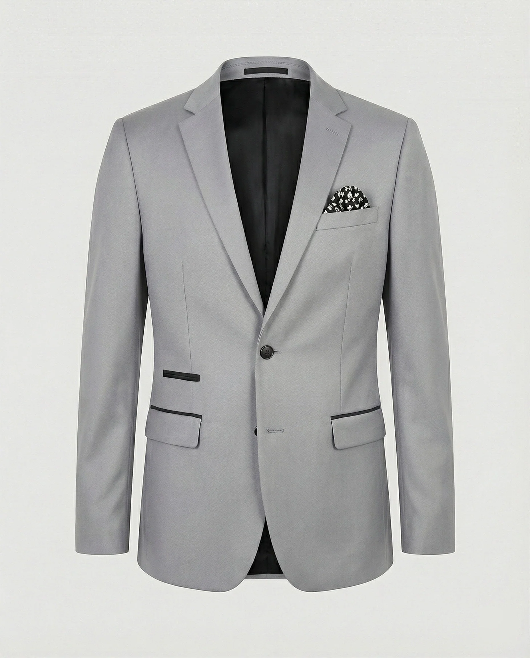 Modische Elegante Herrenjacke Satin - Image 10
