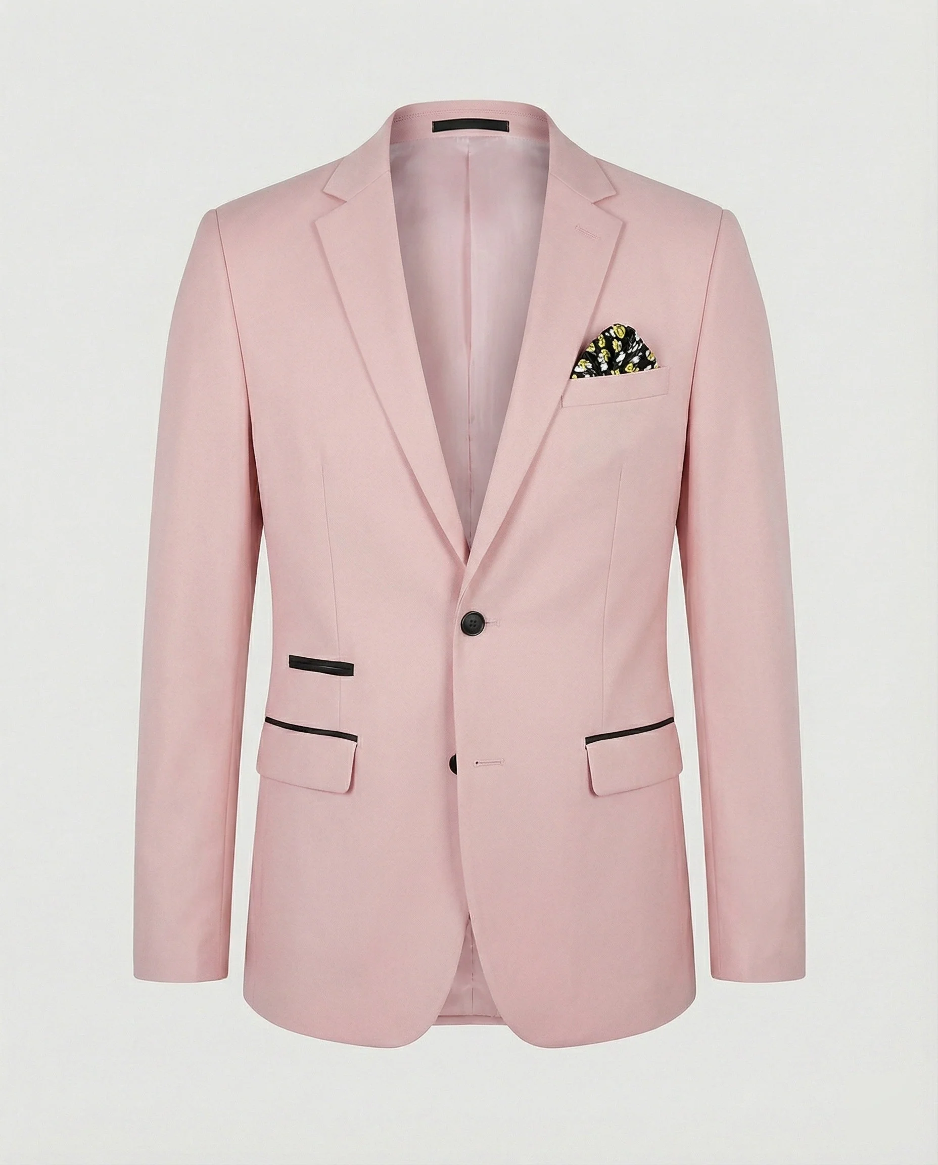 Modische Elegante Herrenjacke Satin - Image 6