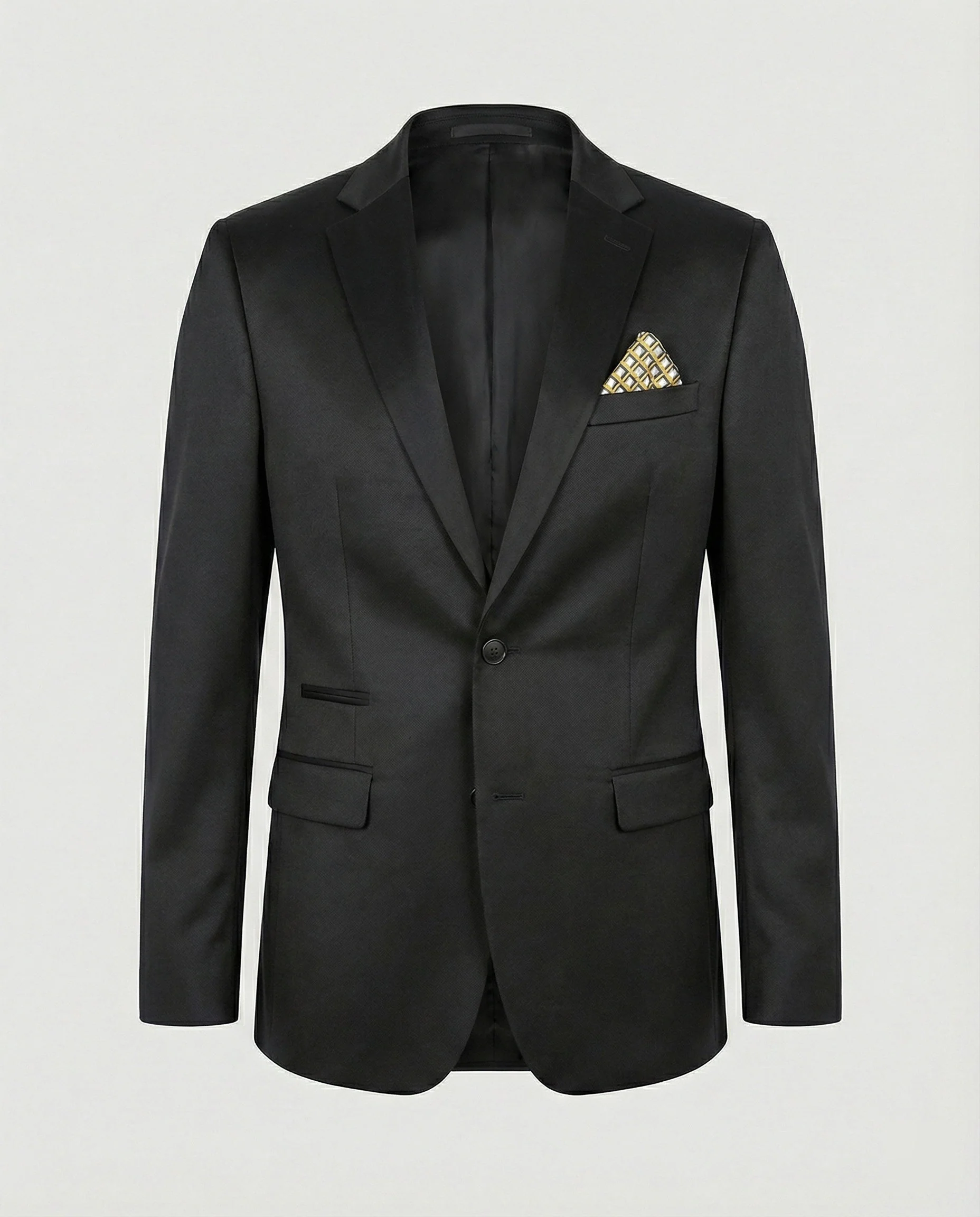 Modische Elegante Herrenjacke Satin - Image 8