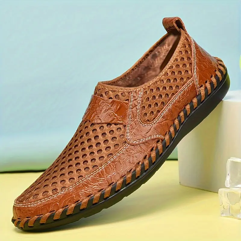 Herren Sandalen aus Mesh mit festen Nähten Heidi Mode - Image 4