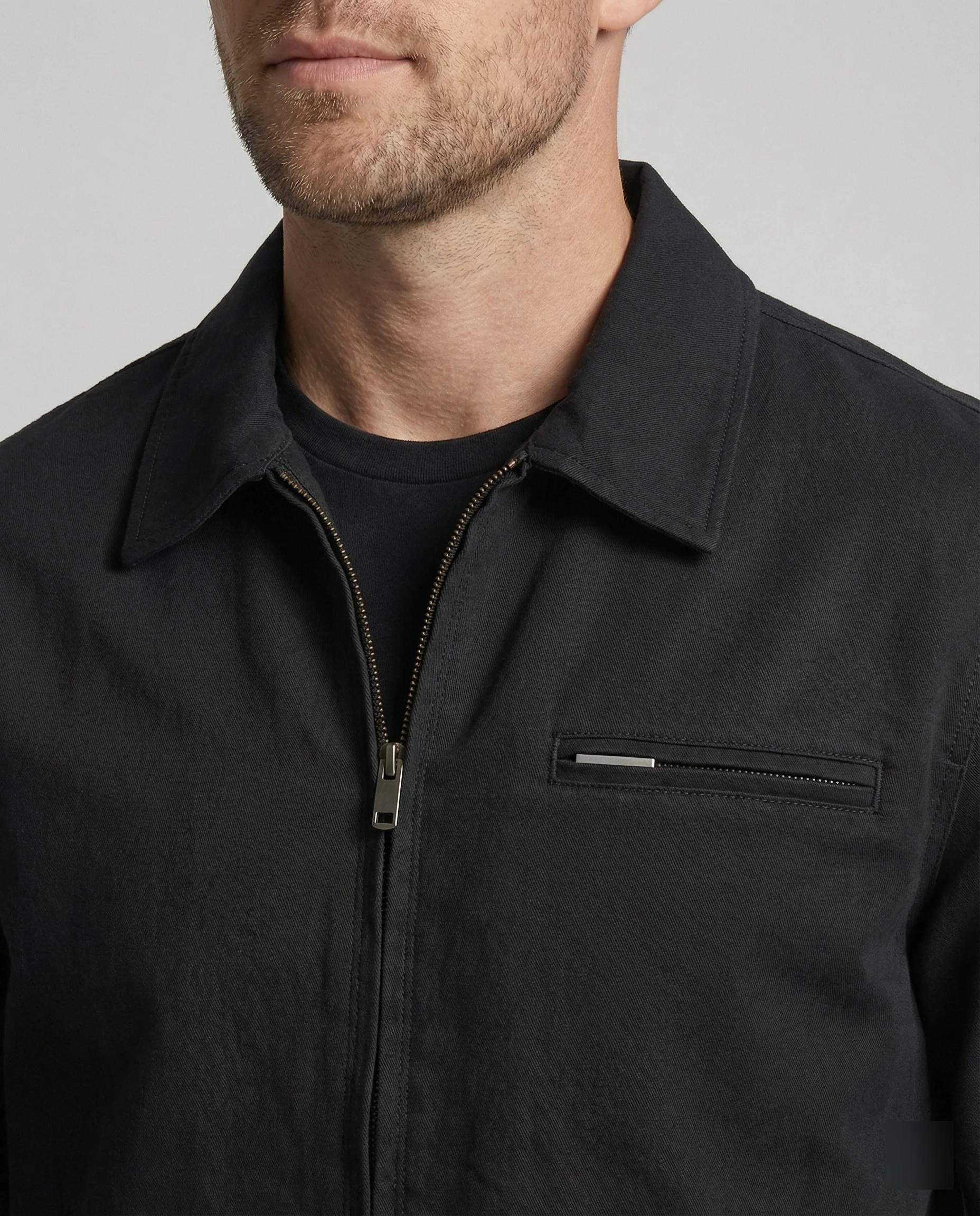 Retro Detroit Jacke Vintage Look - Image 2