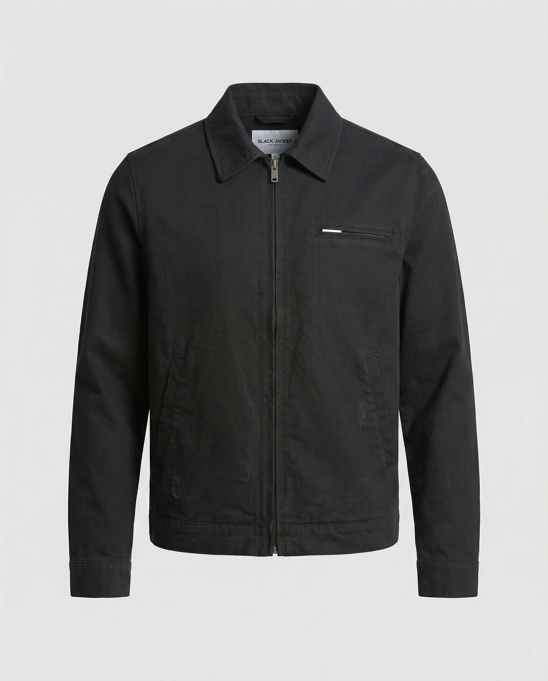 Retro Detroit Jacke Vintage Look - Image 4
