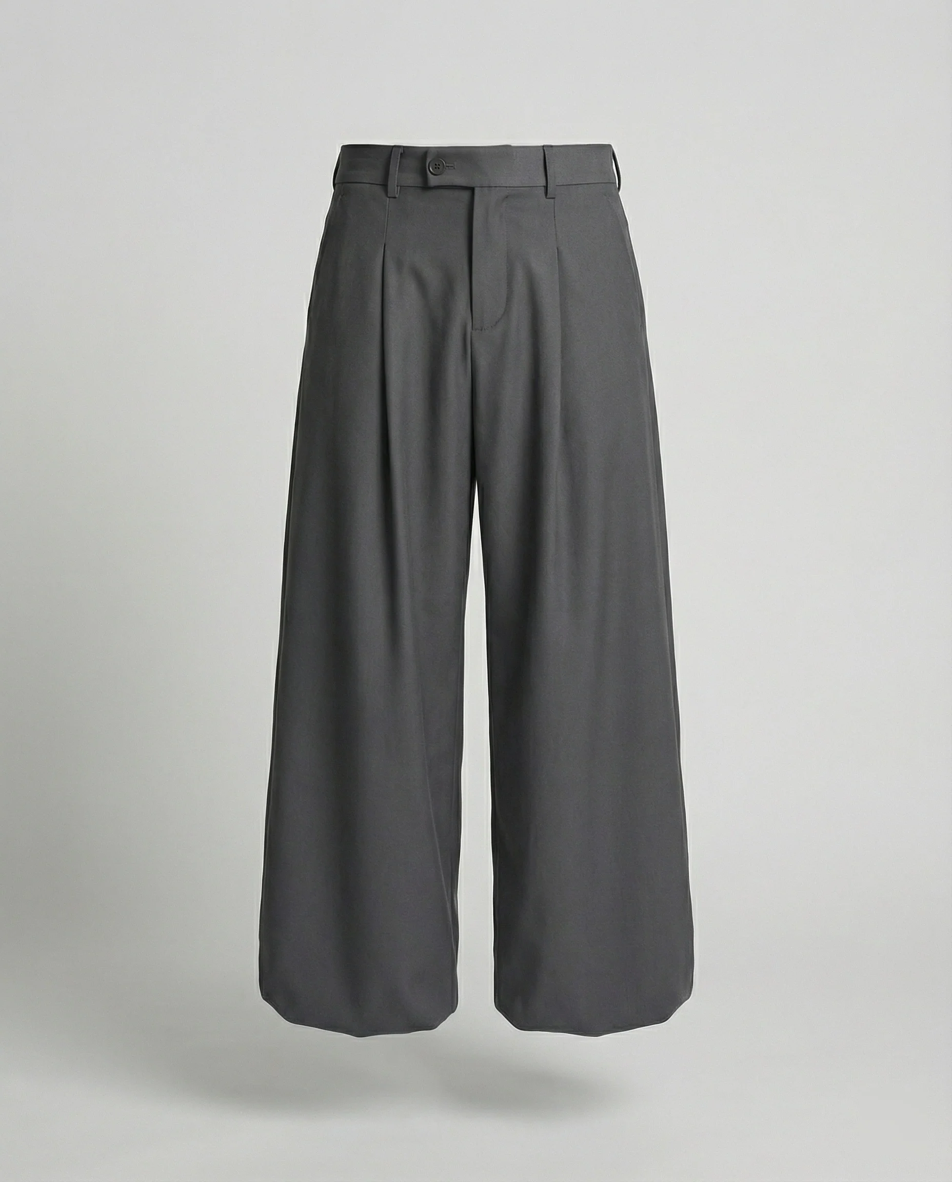 Retro Lockere Weite Stoffhose für Herren und Damen im Trend - Image 5