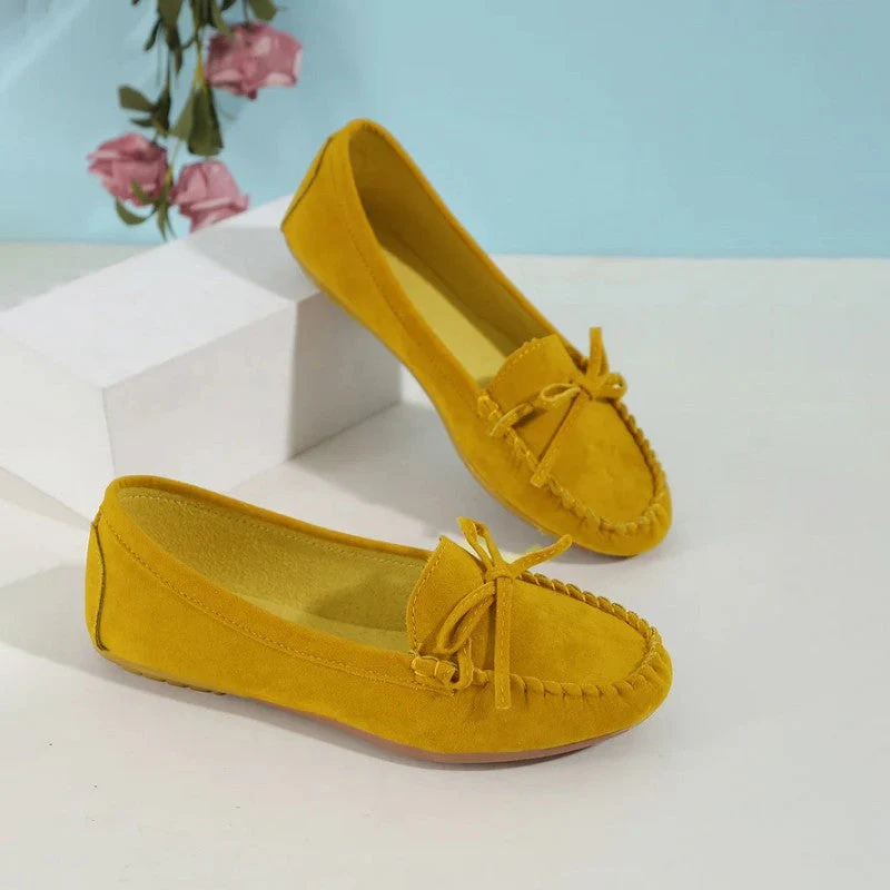 Lässige Slipper Flats Heidi Mode - Image 5
