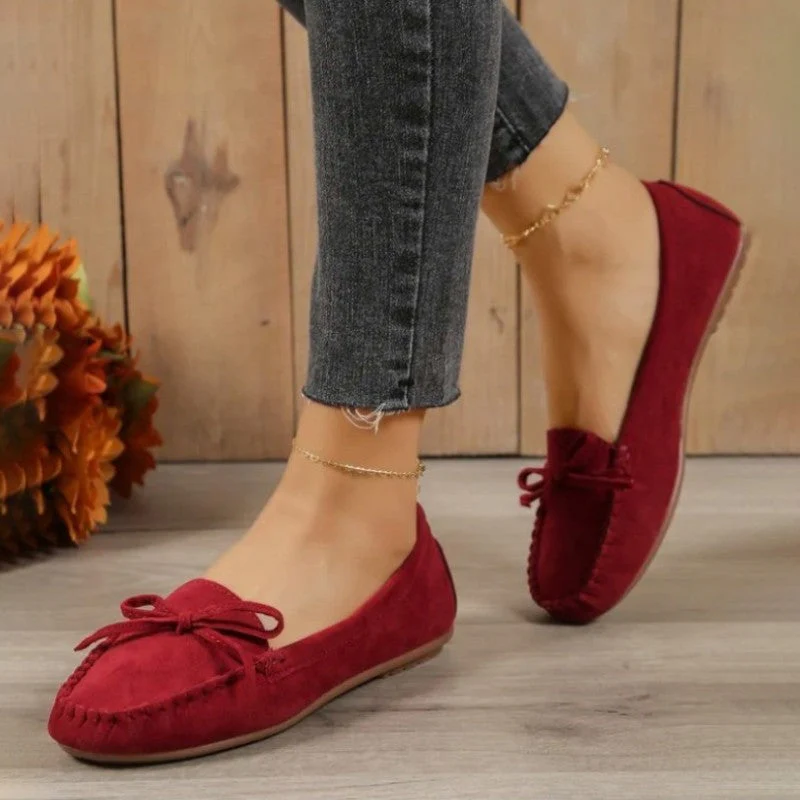 Lässige Slipper Flats Heidi Mode - Image 8