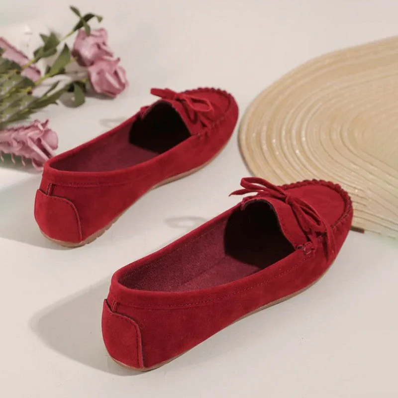 Lässige Slipper Flats Heidi Mode - Image 9