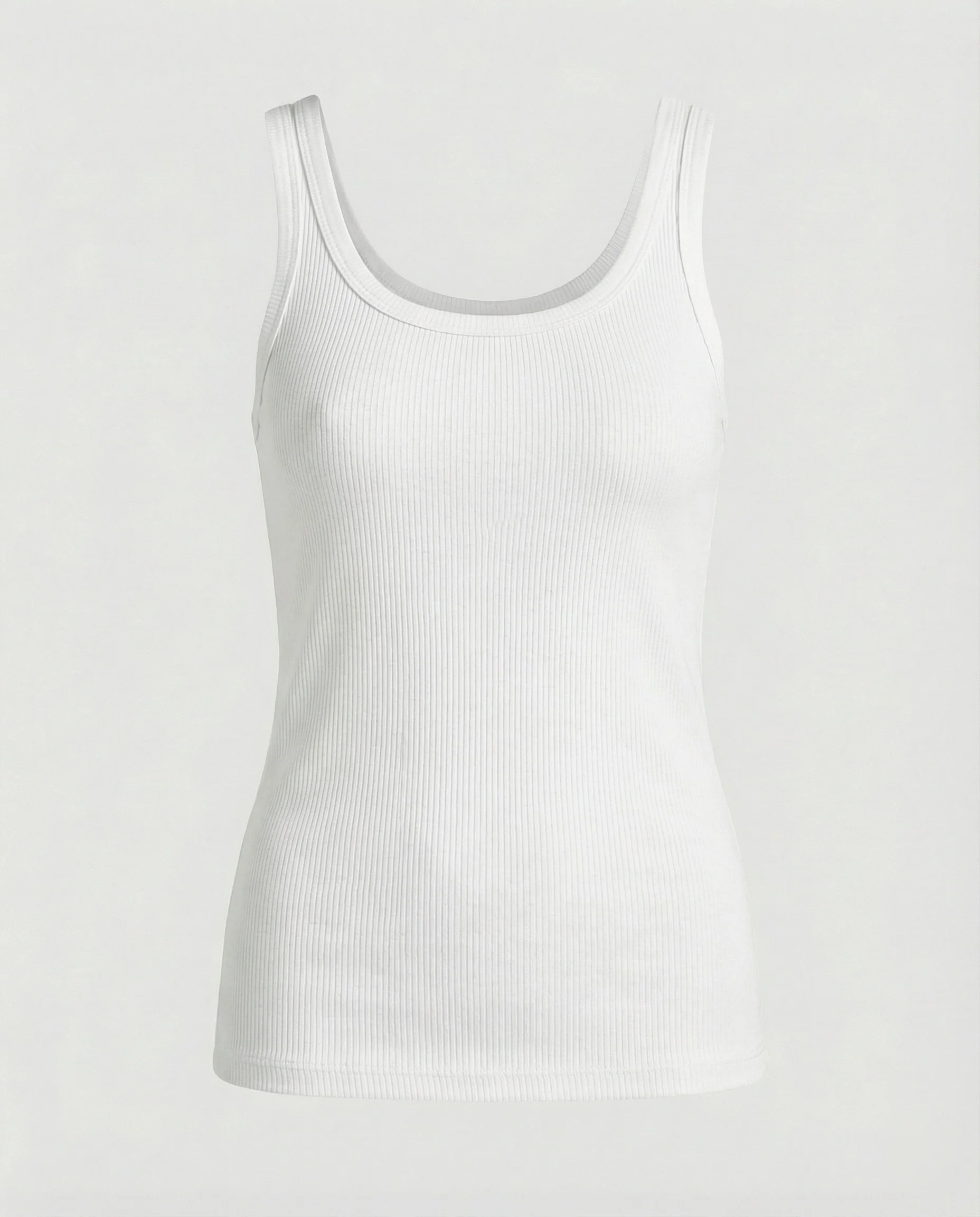 Ripp-Top Ärmellos Rückenfrei Slim-Fit Sommer Weste - Image 4