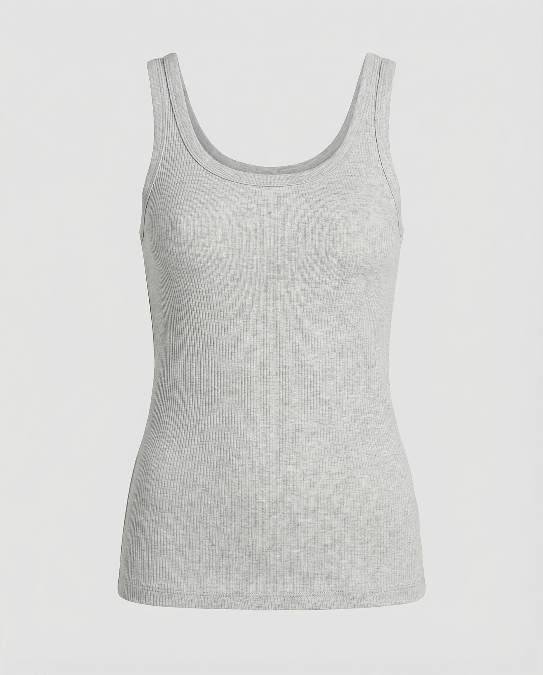 Ripp-Top Ärmellos Rückenfrei Slim-Fit Sommer Weste - Image 7