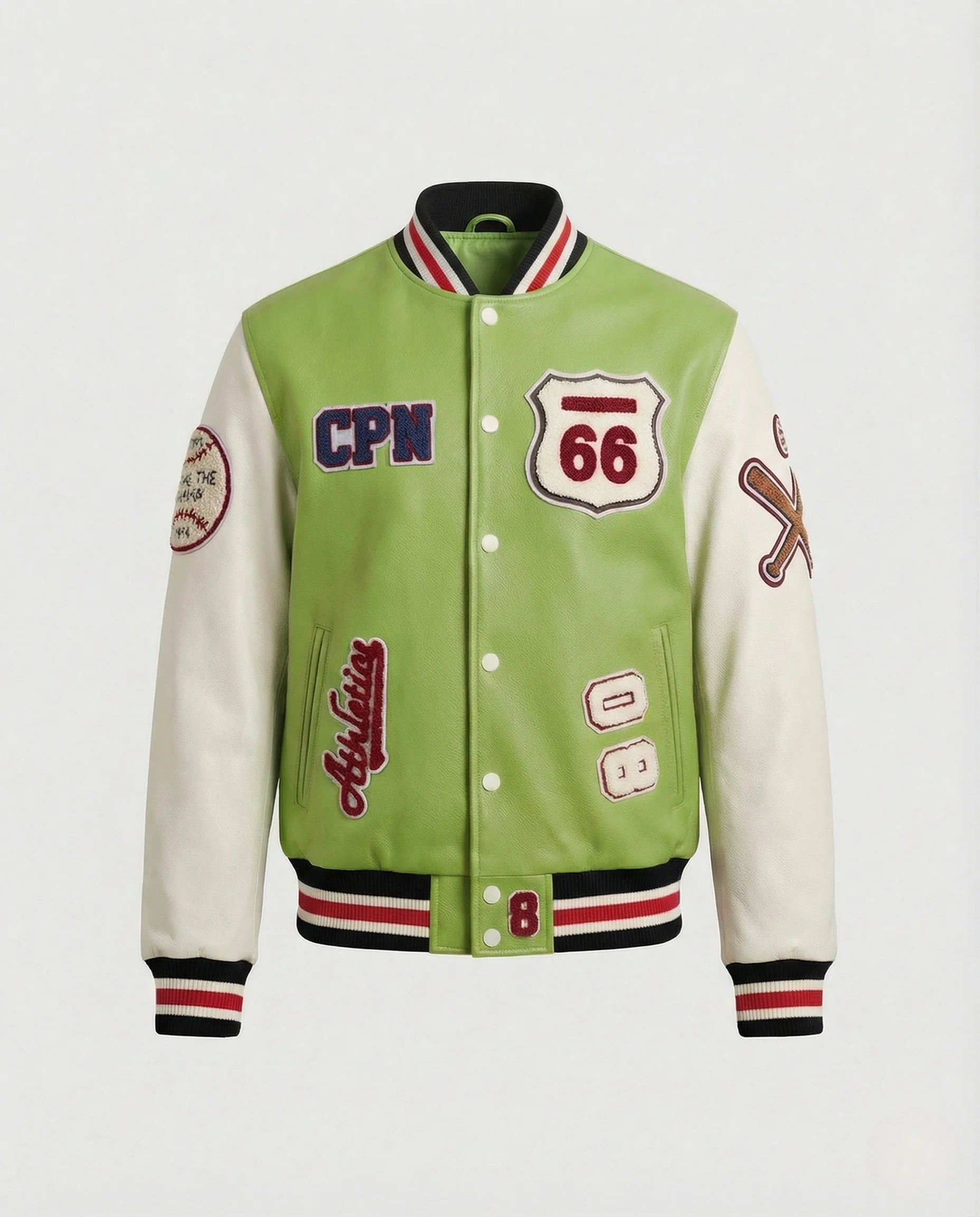 Unisex College Lettermanjacke - Image 8