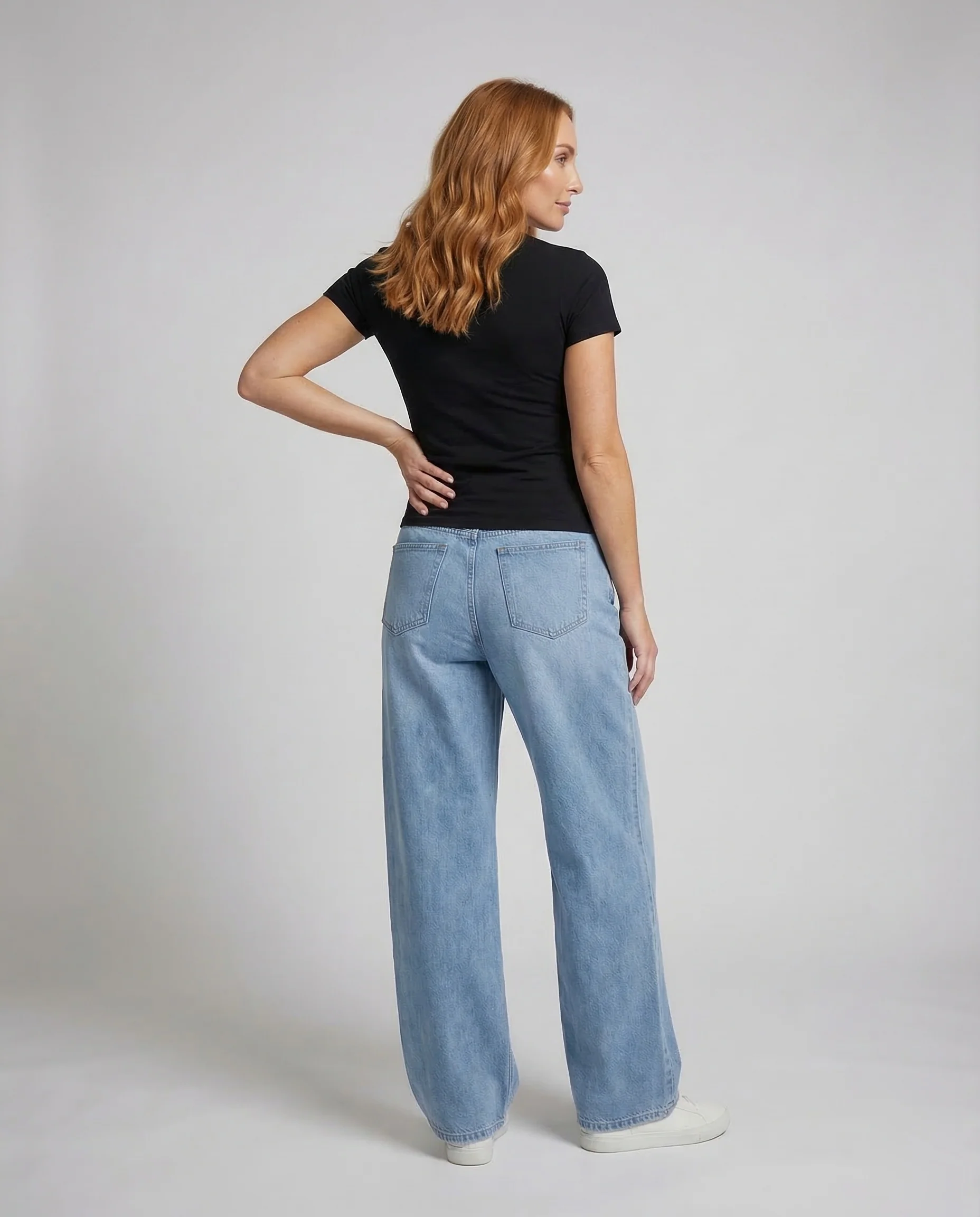 Unisex Denim Hose Extraweit - Image 3