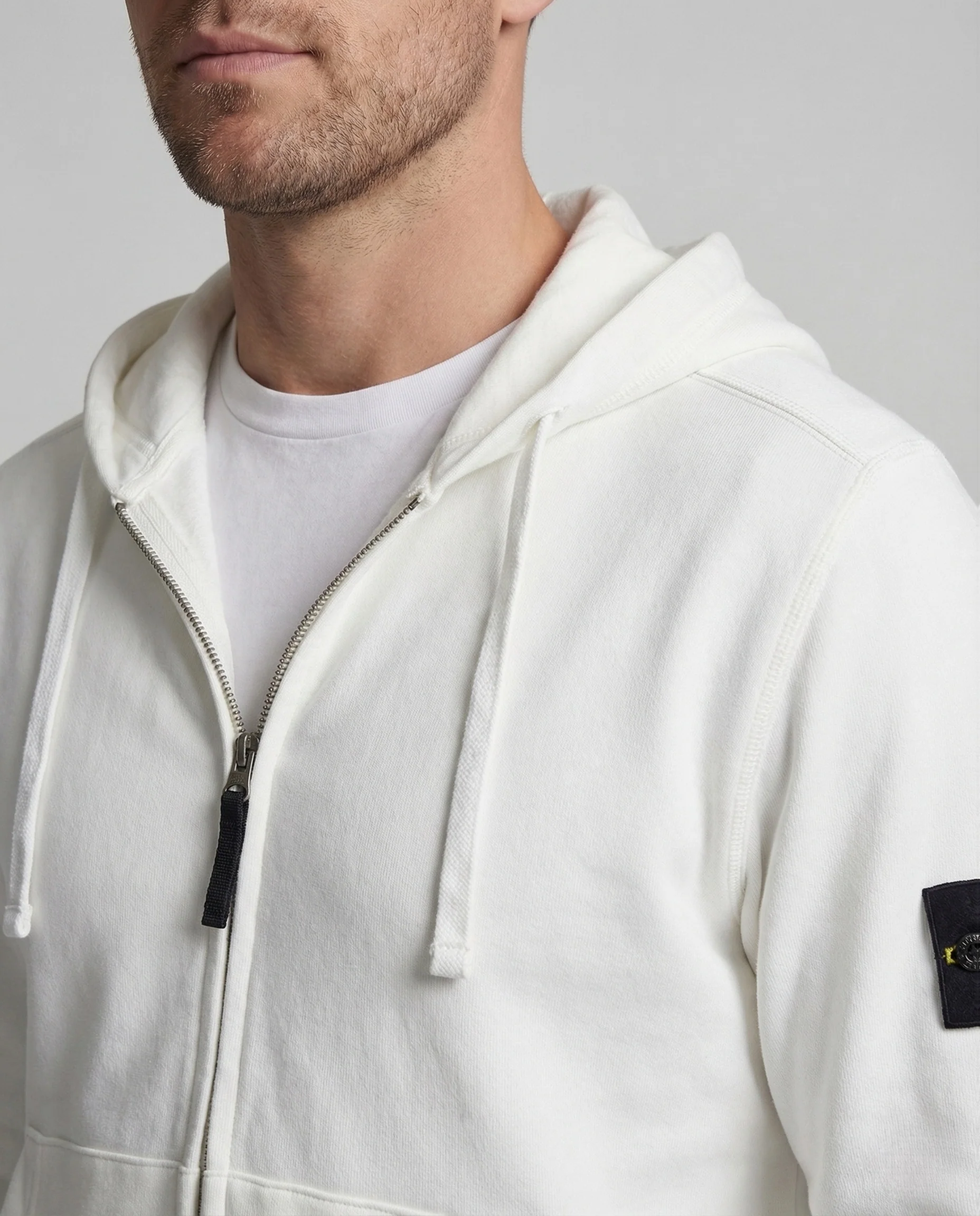 Unisex Kapuzen Sweatjacke mit Reißverschluss - Image 3