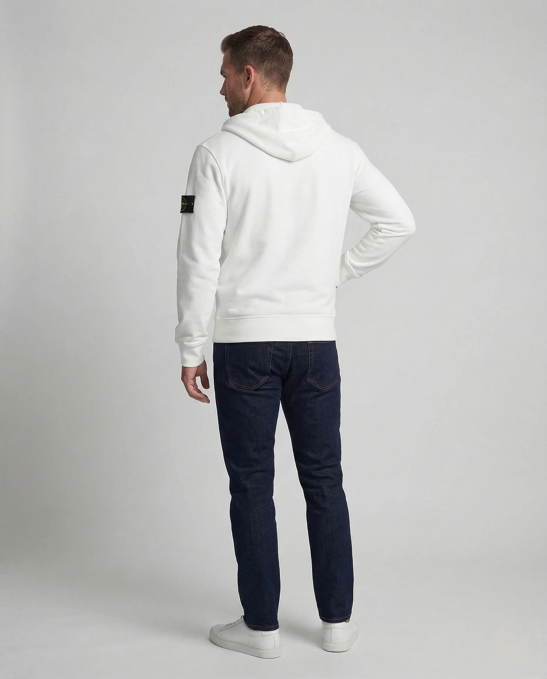 Unisex Kapuzen Sweatjacke mit Reißverschluss - Image 4