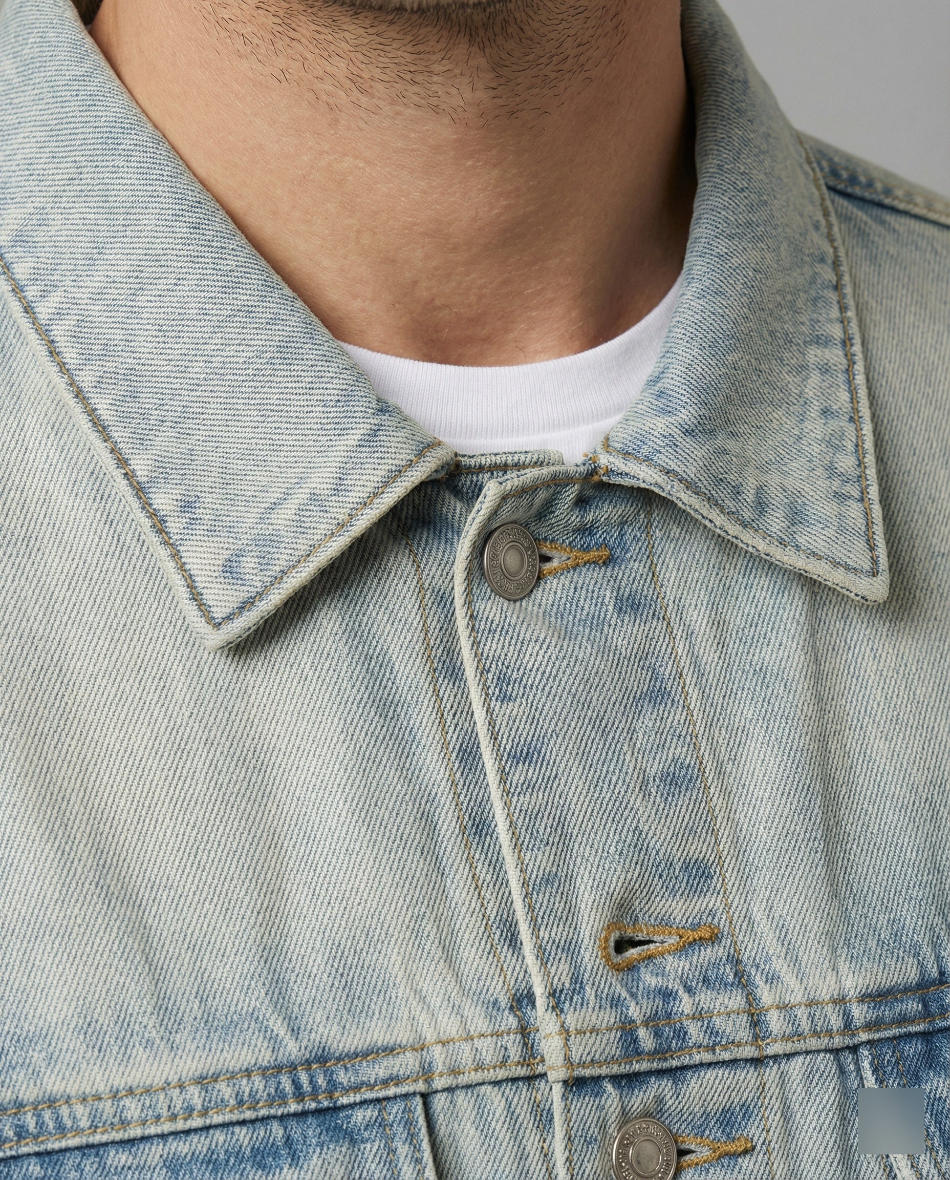 Unisex Jeansjacke Trucker Klassisch - Image 3