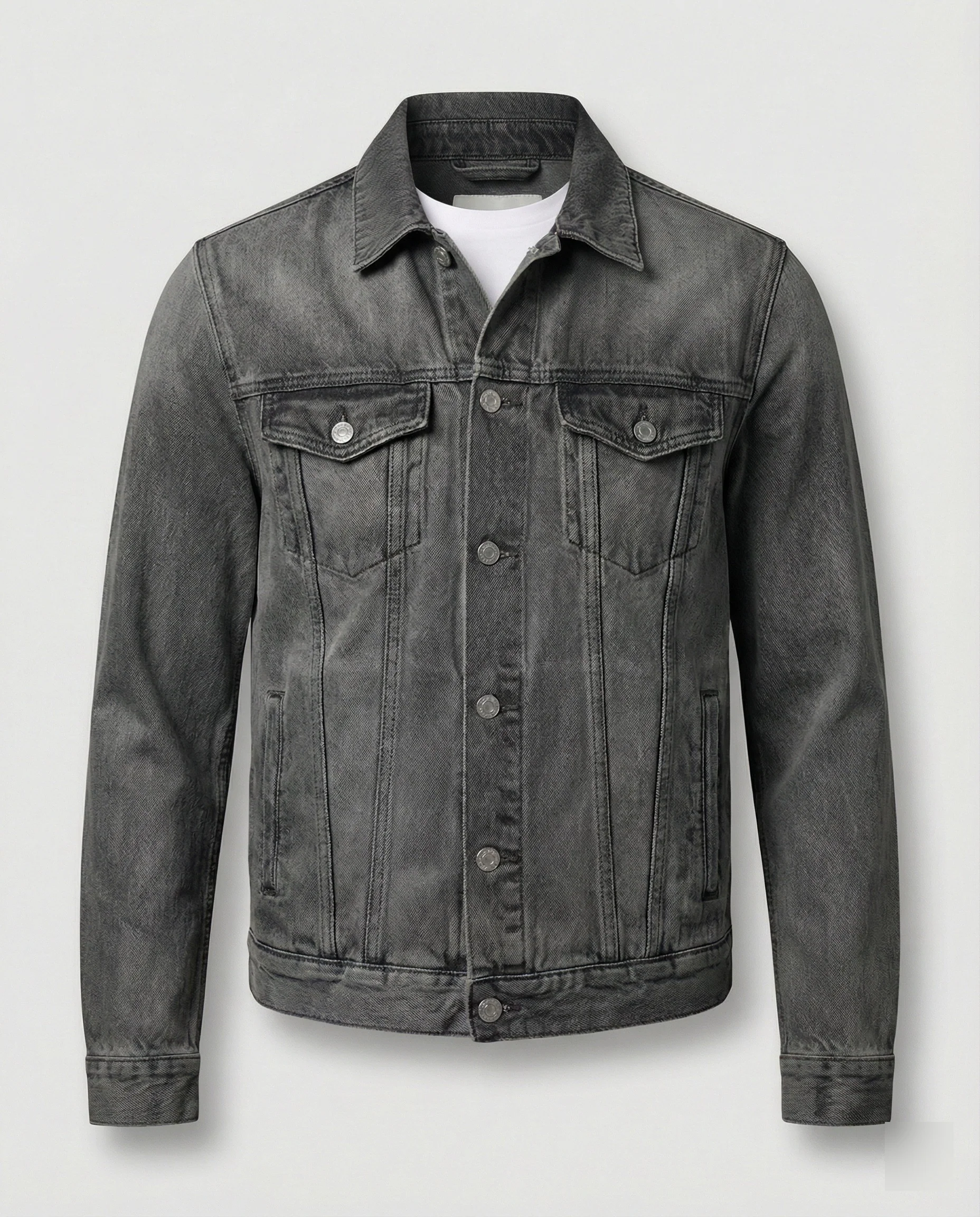 Unisex Jeansjacke Trucker Klassisch - Image 5