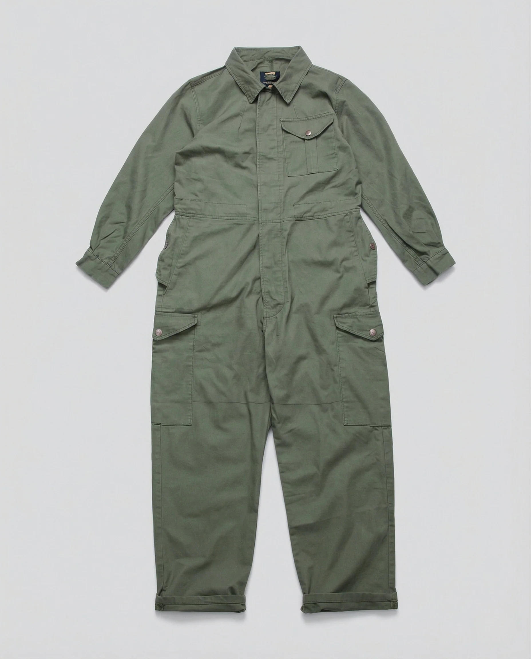 Unisex Baumwolltwill Overall mit Cargotaschen - Image 4