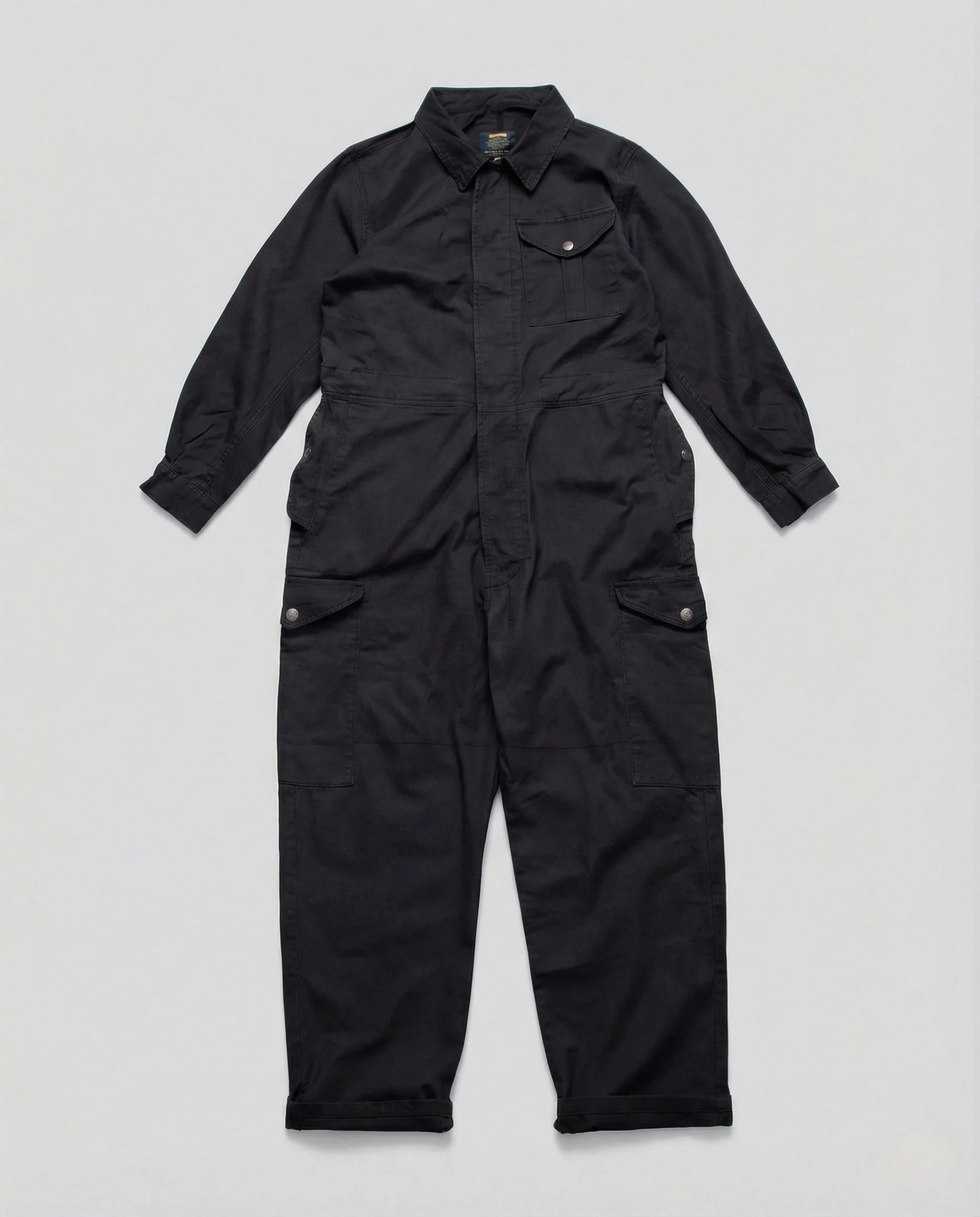Unisex Baumwolltwill Overall mit Cargotaschen - Image 5
