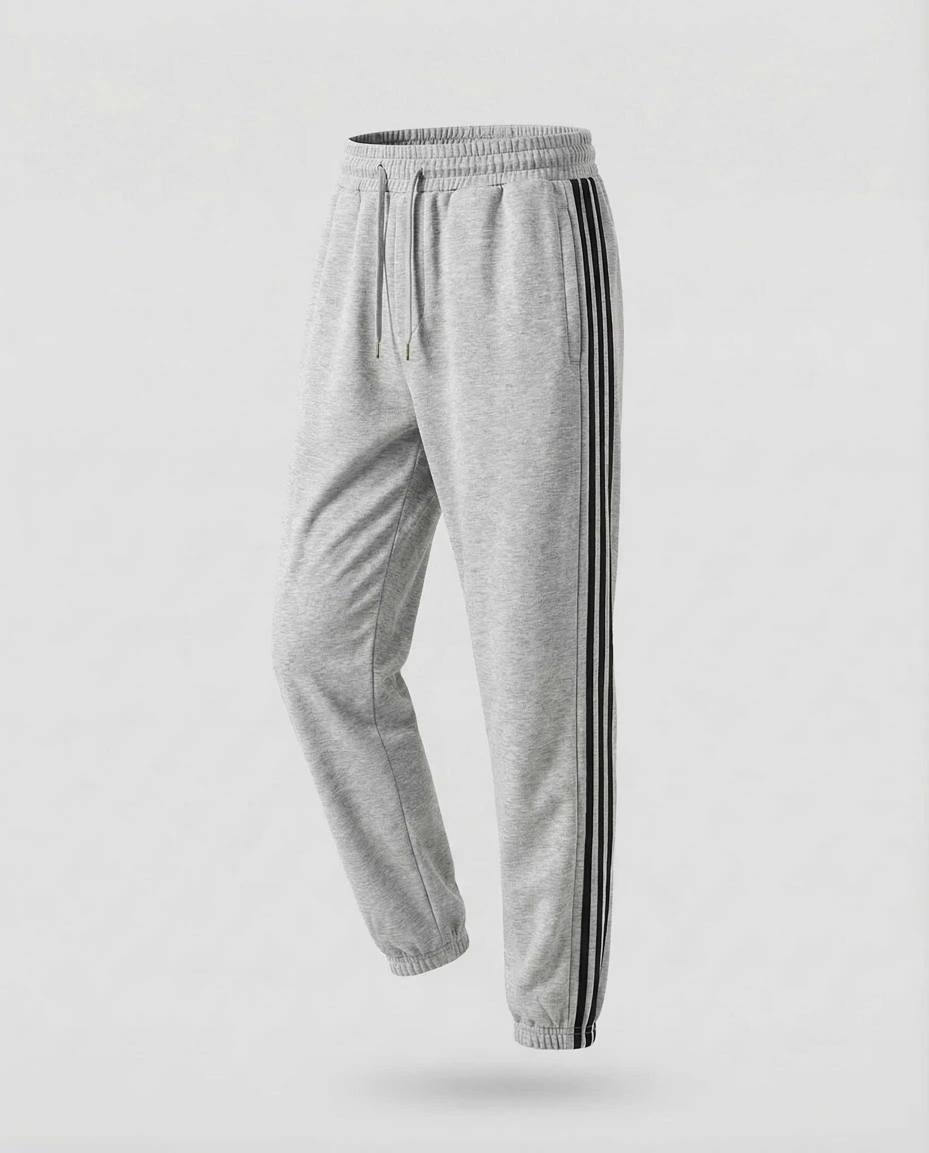 Unisex Jogginghose Streifen Fleece - Image 9