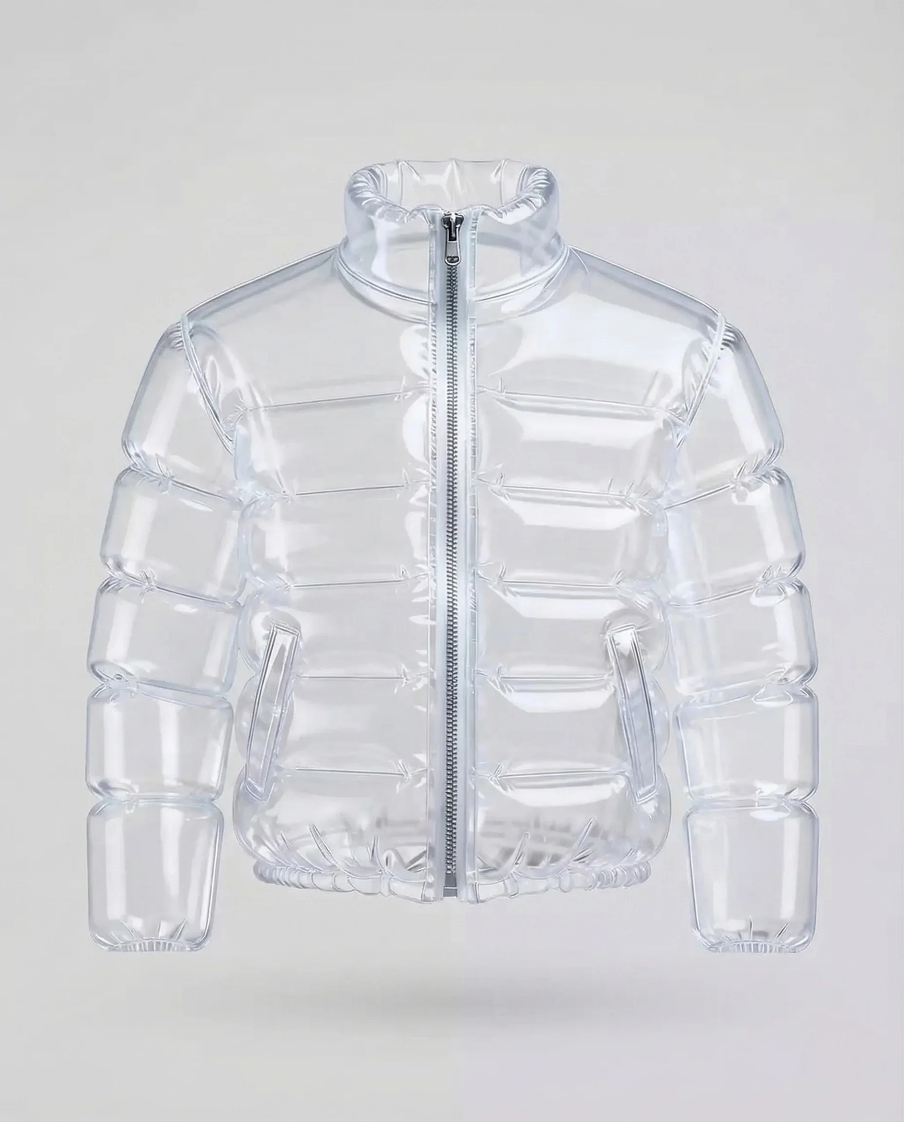 Unisex TPU Steppjacke mit Stehkragen - Image 5