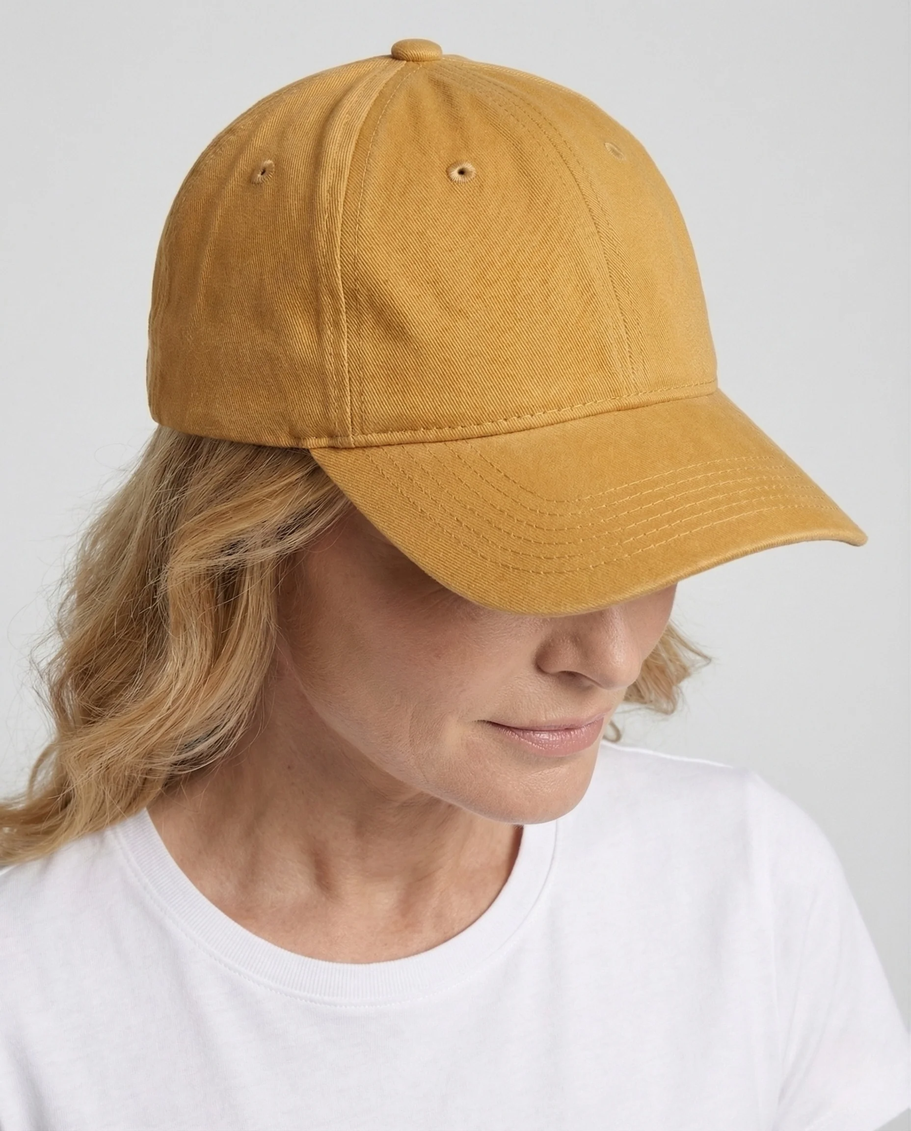 Unisex Basecap gewaschen mit verstellbarem Riemen - Image 3