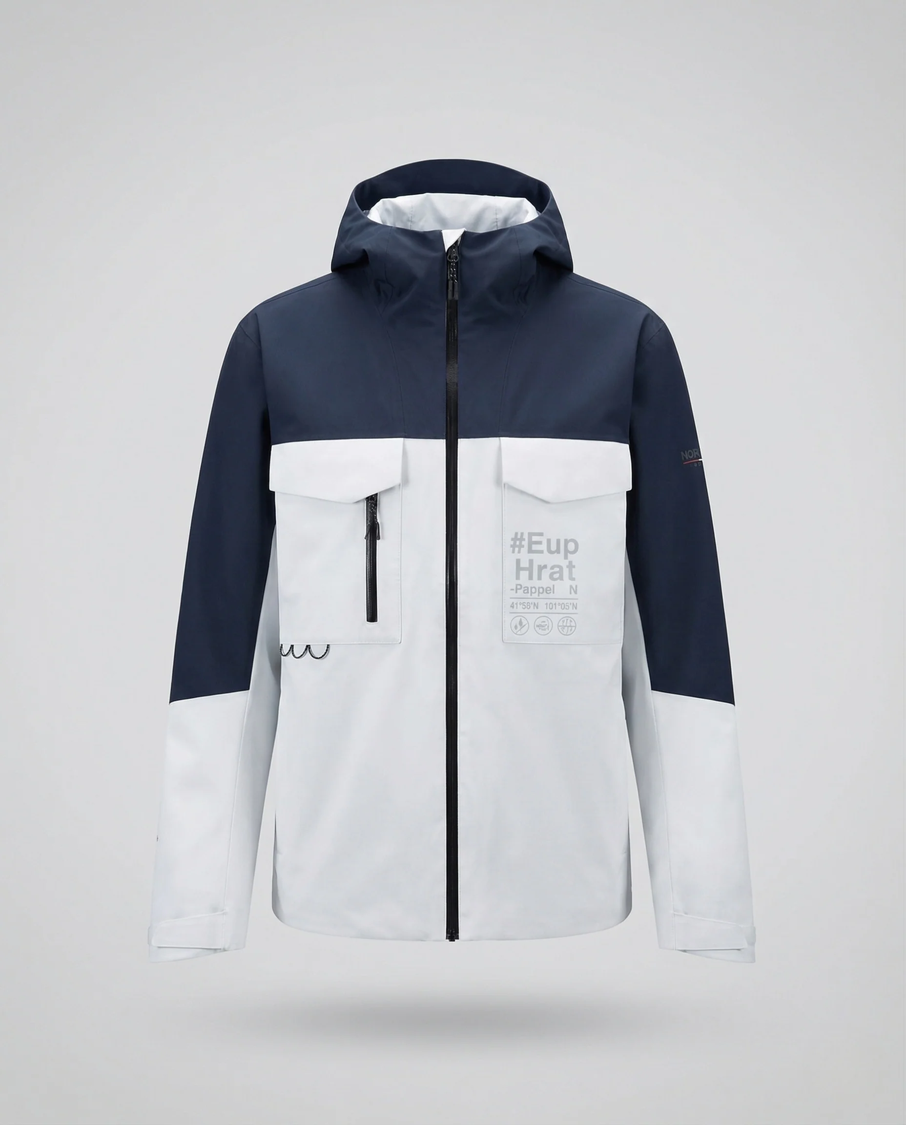 Unisex Funktionsjacke Wasserdicht Kapuze - Image 5
