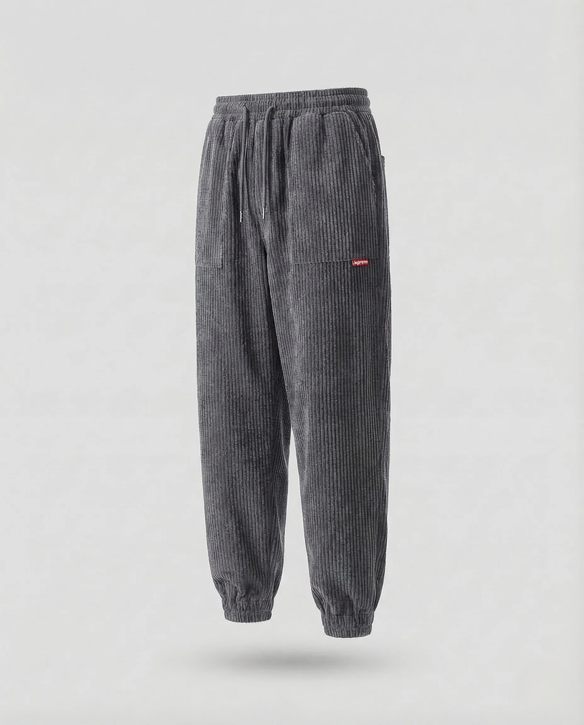 Unisex Cordhose Baggy Elastikbund - Image 5