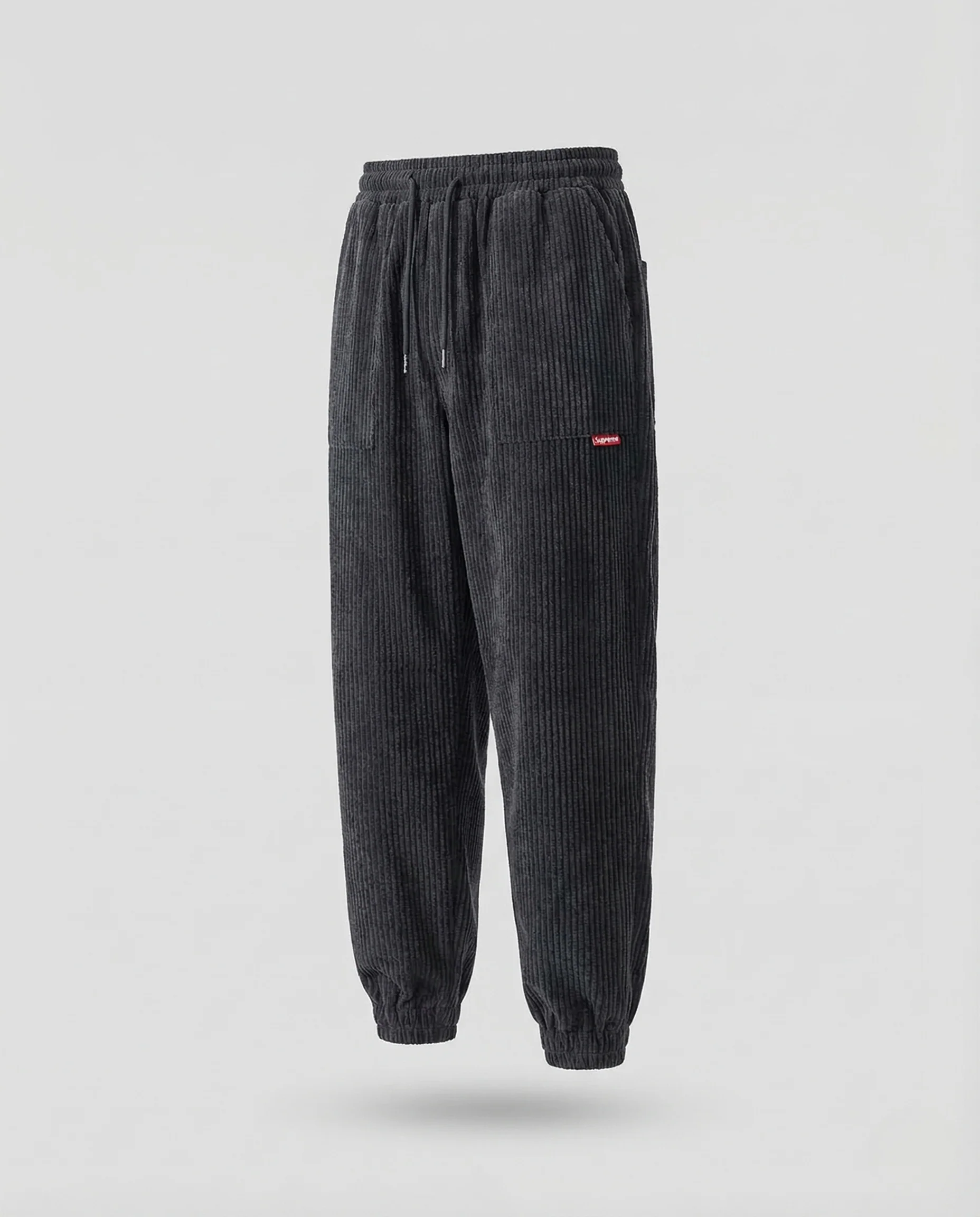 Unisex Cordhose Baggy Elastikbund - Image 6