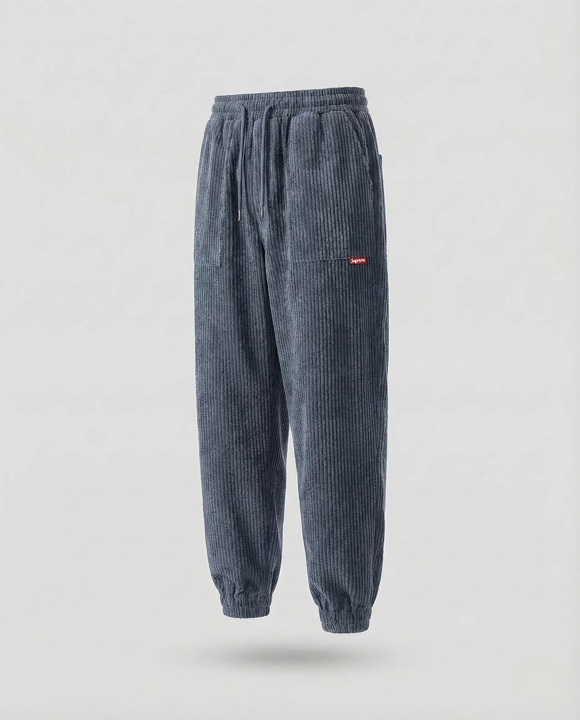Unisex Cordhose Baggy Elastikbund - Image 9