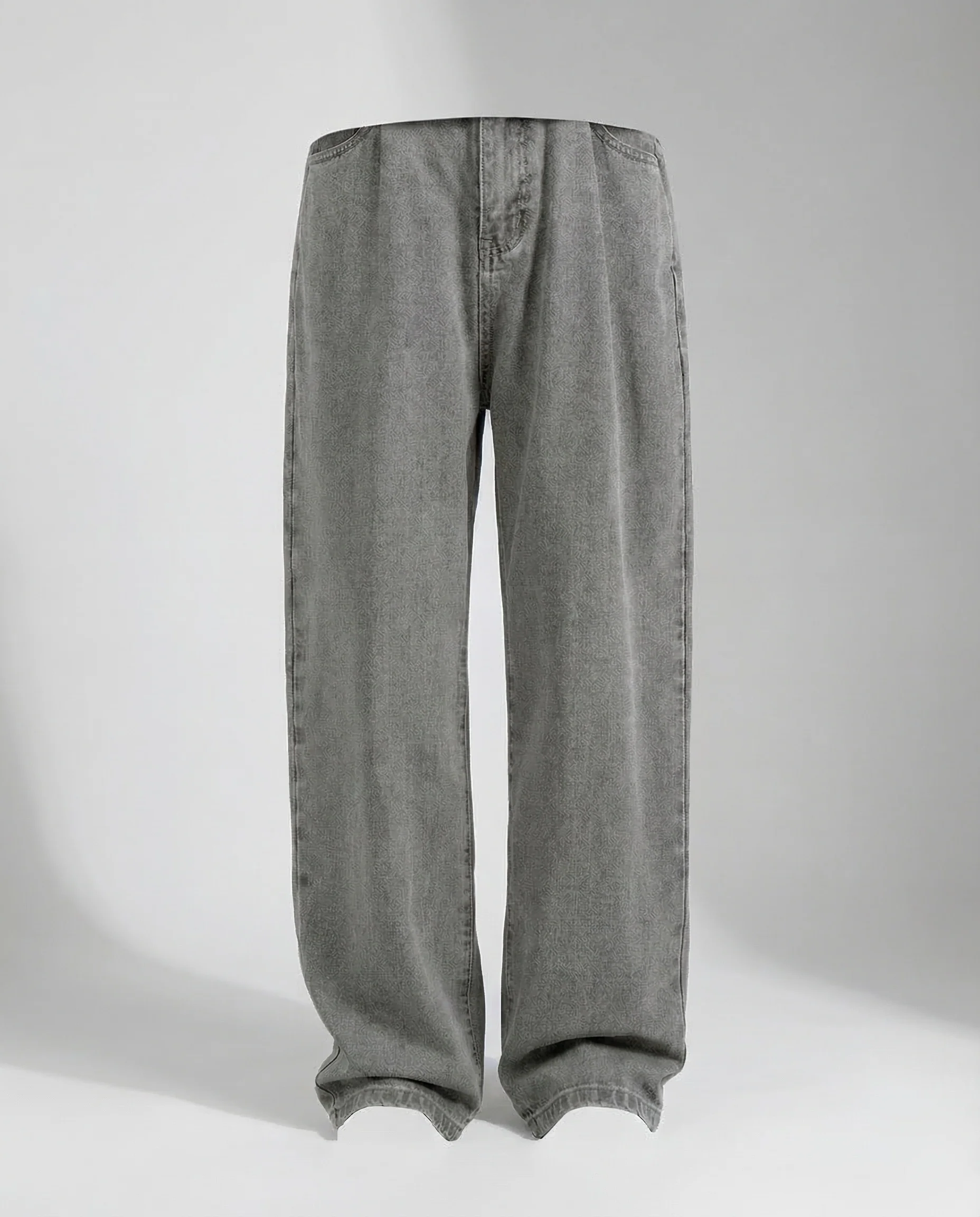 Unisex Jeans Weit Tiefschritt - Image 6