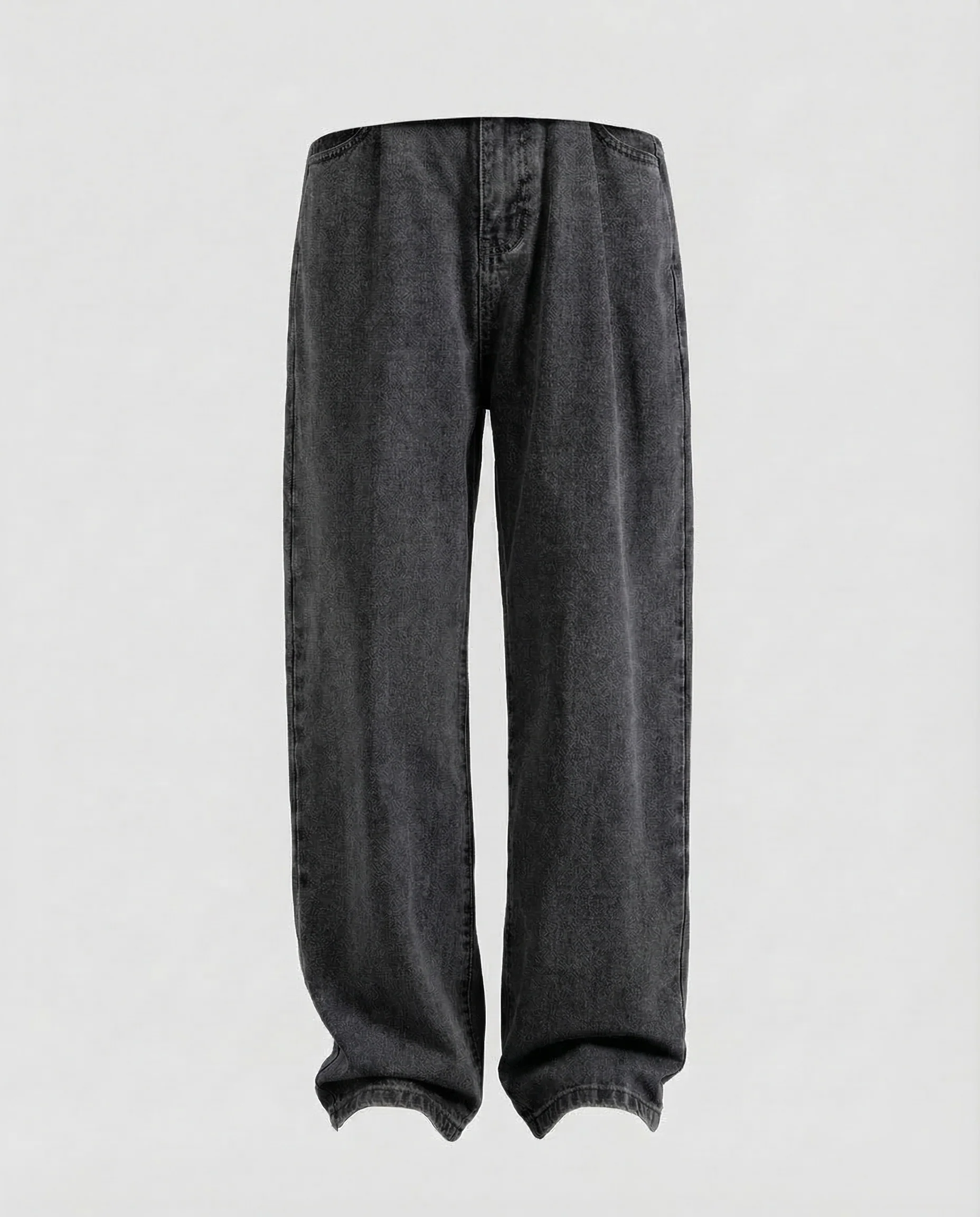 Unisex Jeans Weit Tiefschritt - Image 7