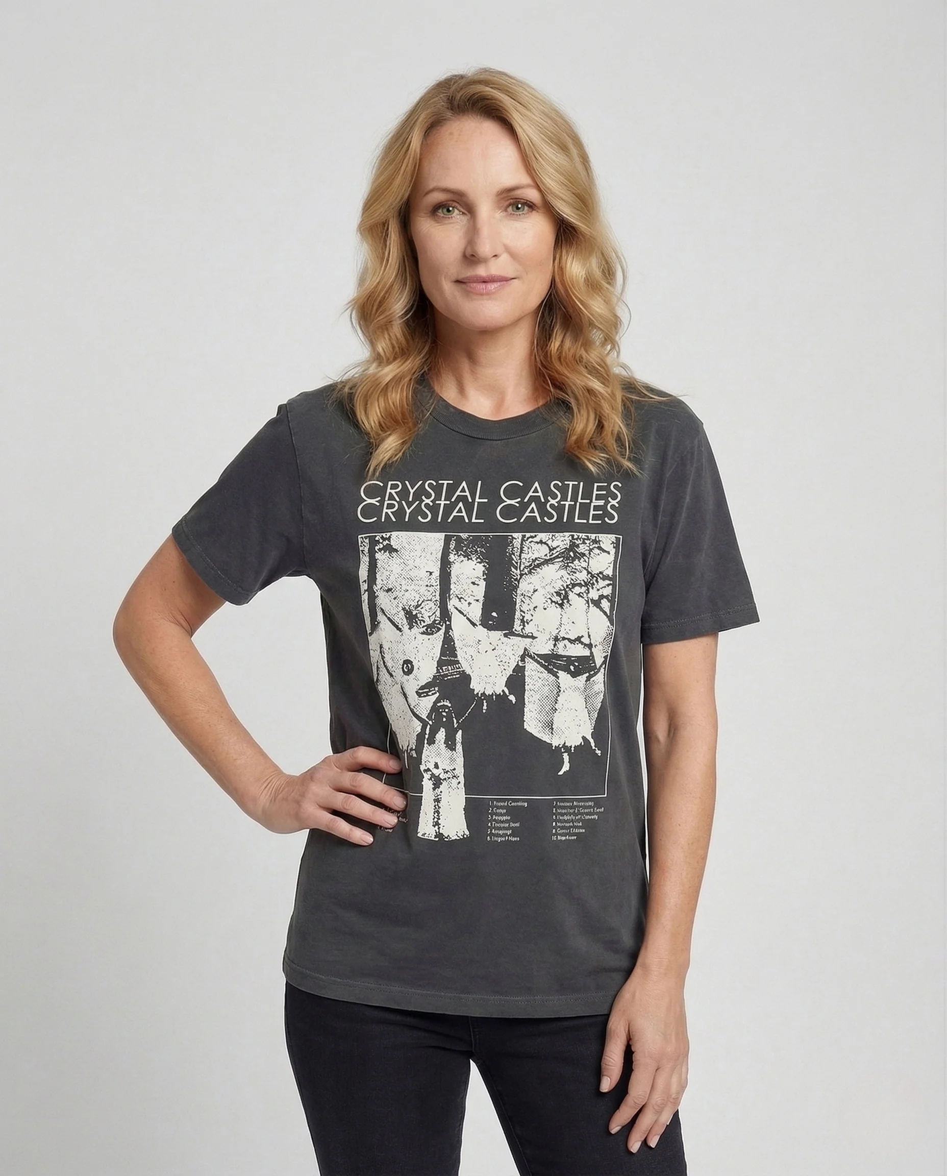 Unisex Bandshirt Oversize mit Fotoprint - Image 2