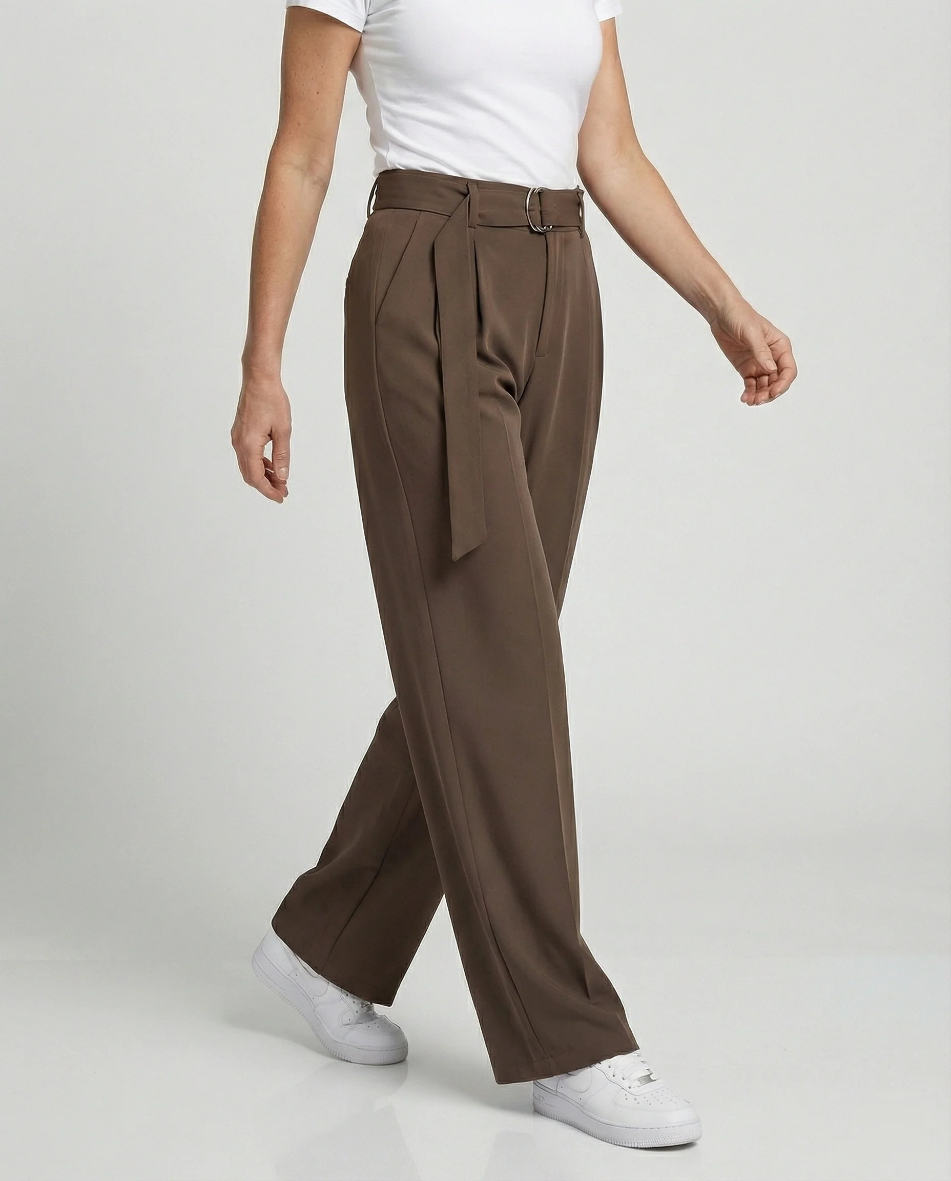Freizeitkleidung Unisex Bundfaltenhose Weit - Image 8