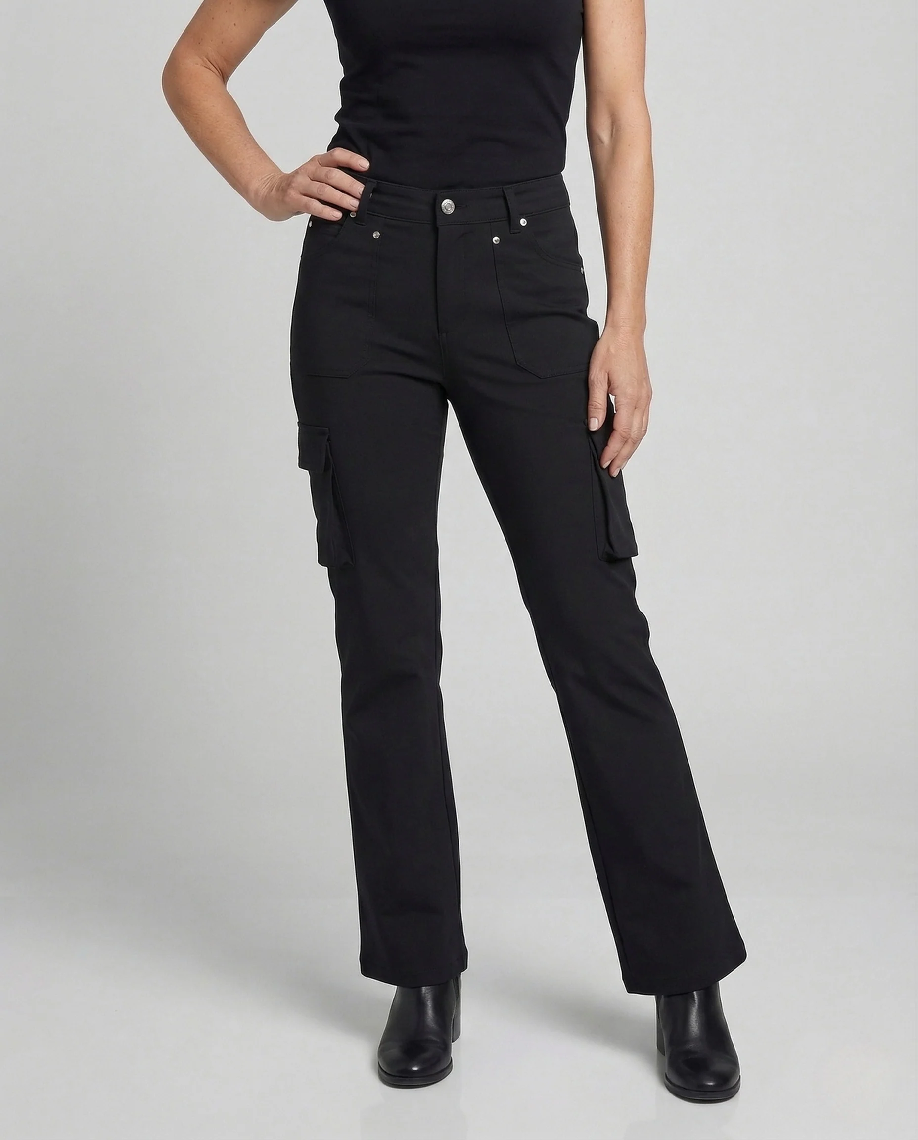 Unisex Cargo Hose weit mit Klappentaschen - Image 2