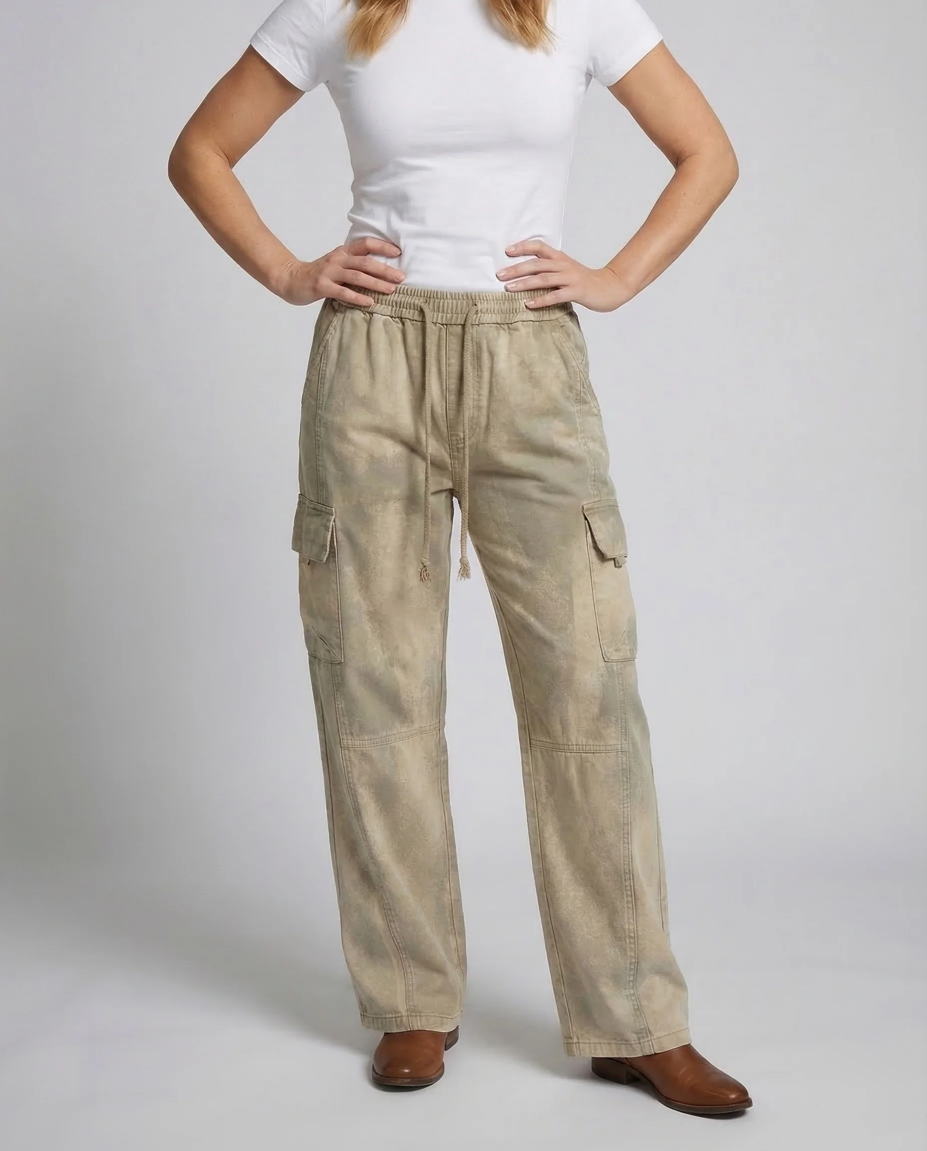 Unisex Cargo Hose Weit - Image 2