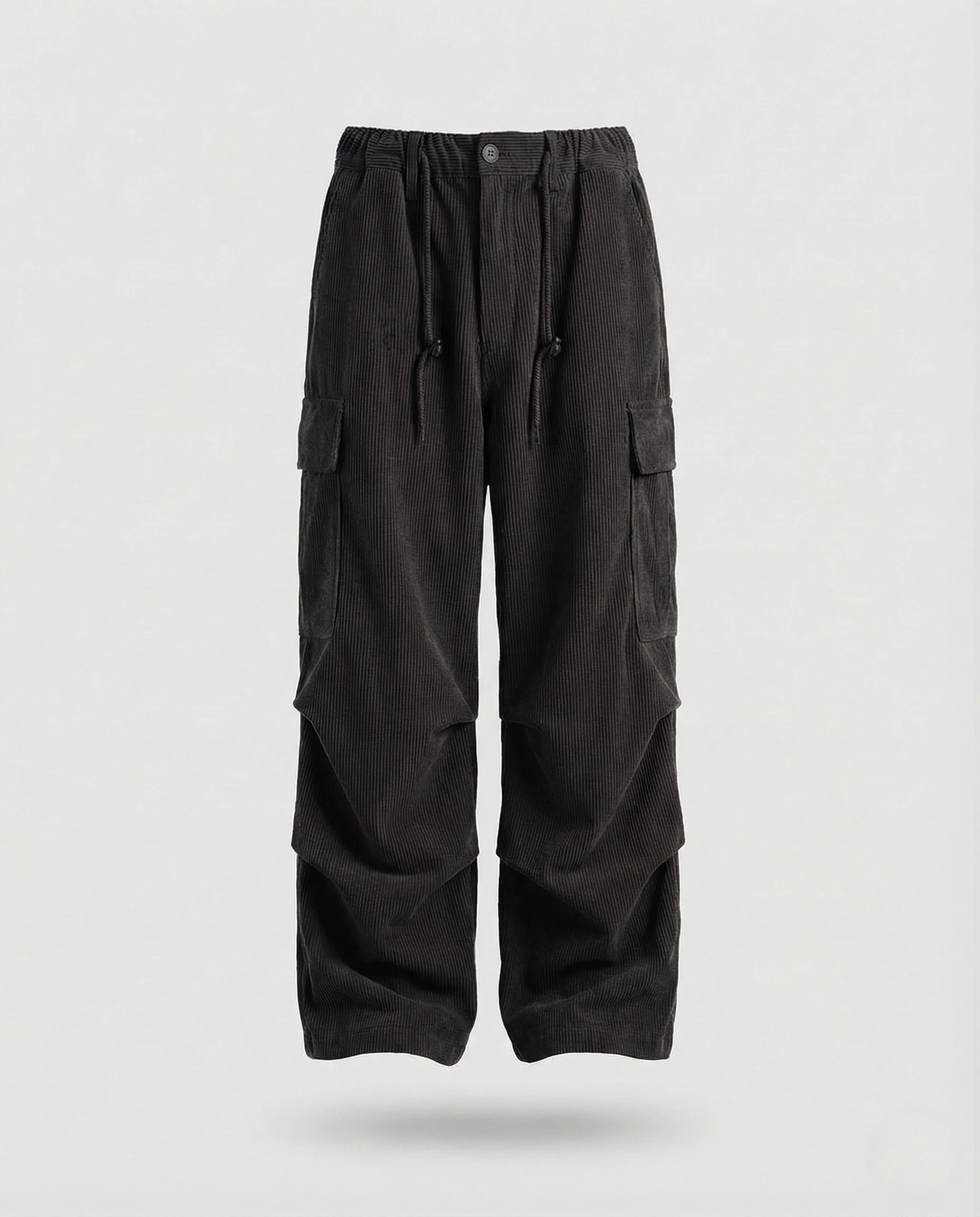 Unisex Cord Cargo Hose Kordelzug - Image 6