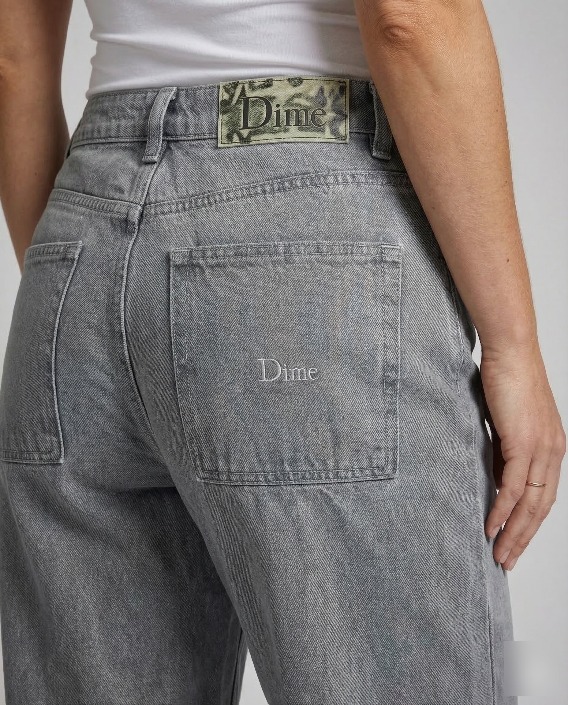 Unisex Vintage Jeans High Waist - Image 3