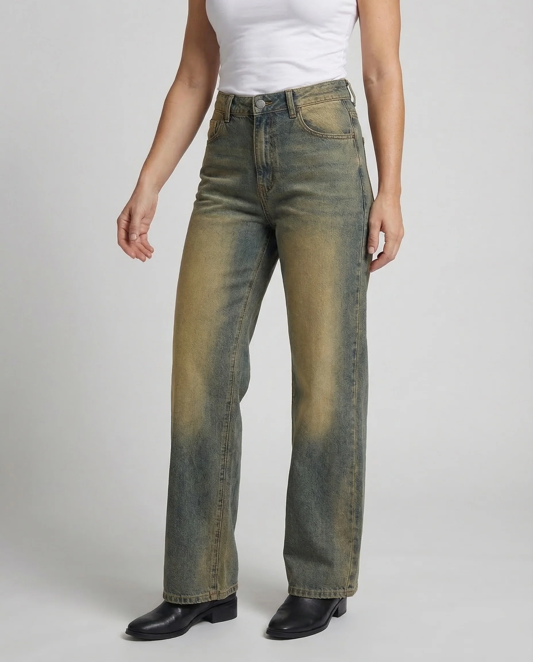 Unisex Schlagjeans Retro - Image 2