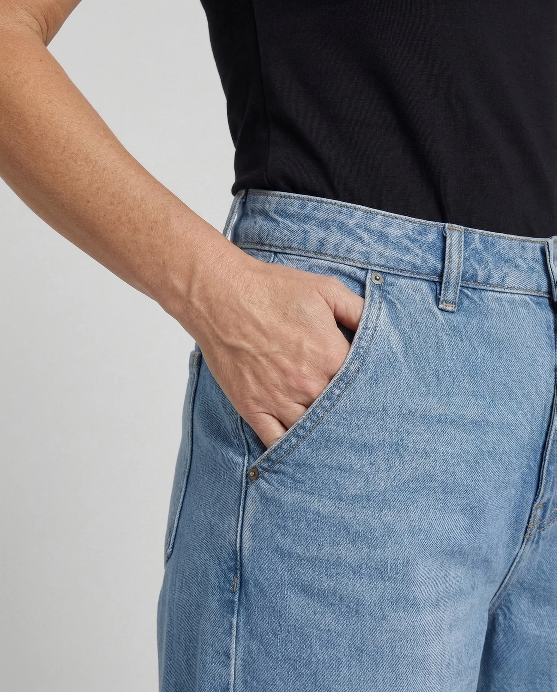 Unisex Skater Jeans weit mit geradem Bein - Image 3