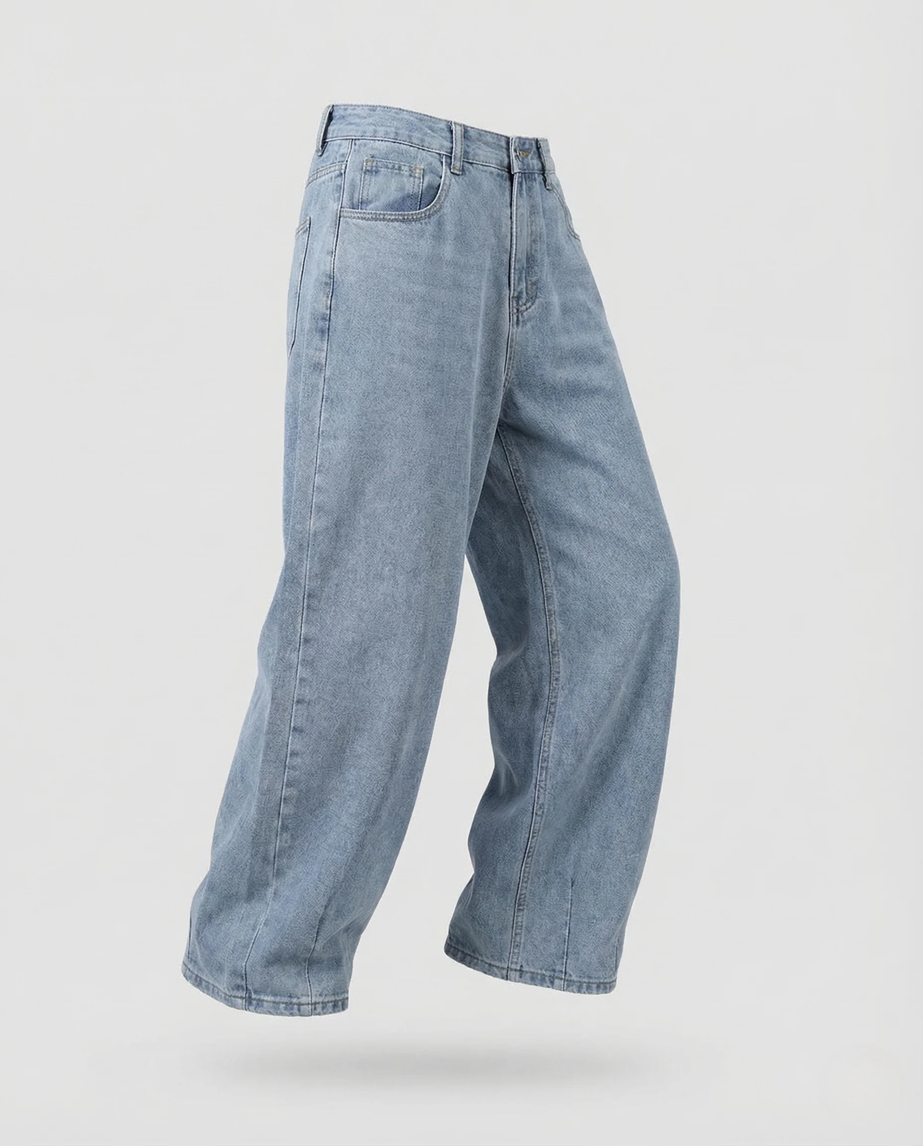 Unisex Skater Jeans weit mit geradem Bein - Image 5